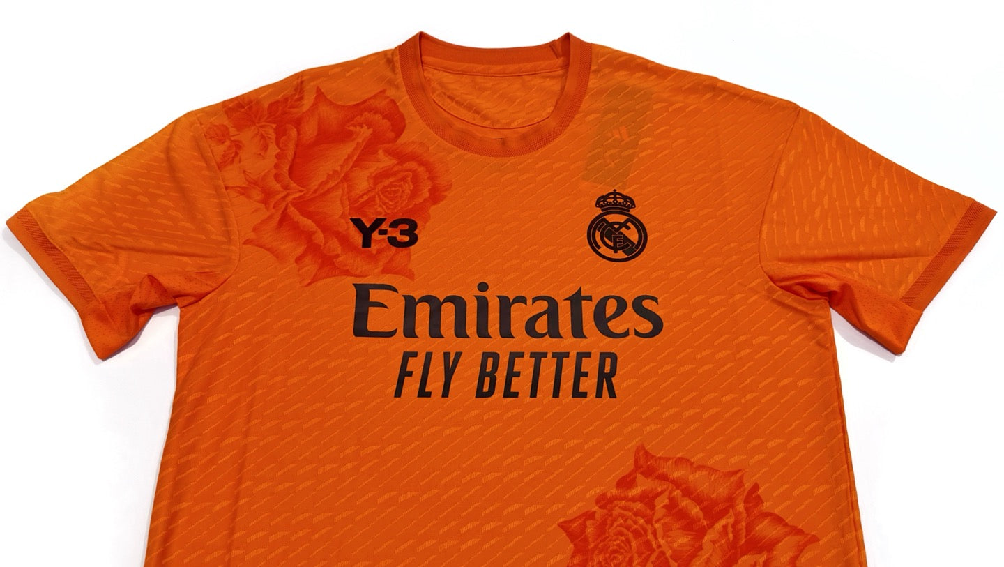 2023/24 Real Madrid X Y-3 Fourth GK Orange Jersey (M)