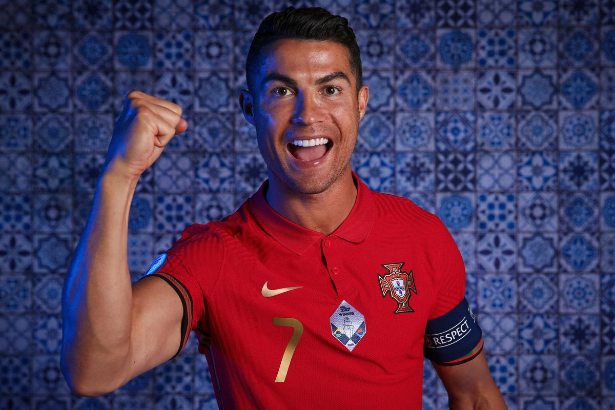 2020/21 Portugal #7 RONALDO Home Jersey (XL)