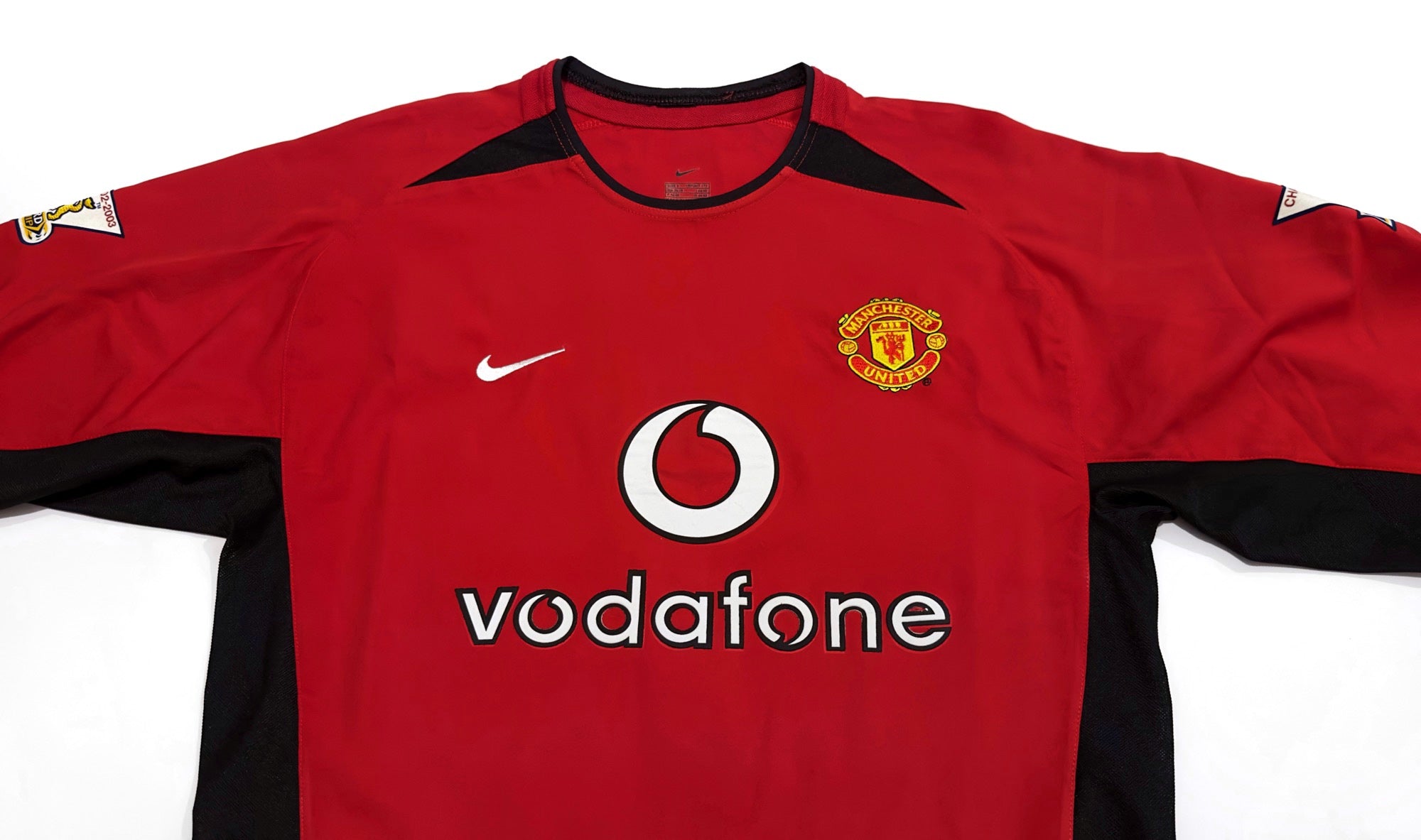 2003/04 Man Utd #7 RONALDO Home Jersey (S) L/S