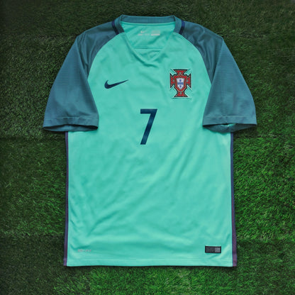 2016/17 Portugal #7 RONALDO Away Jersey (M)