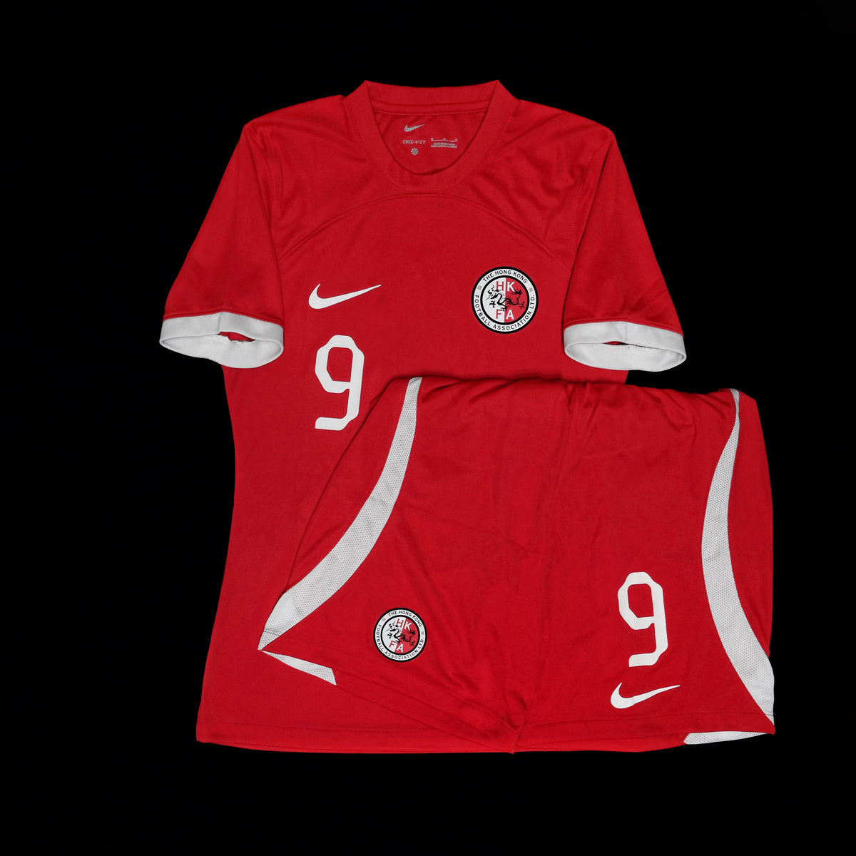 2023/24 Hong Kong #9 Home Jersey (M) with Shorts