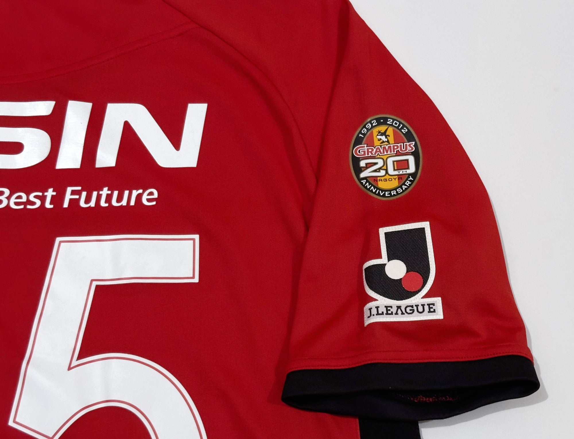 2011/12 Nagoya Grampus #35 T.TANAKA Home Jersey (L)