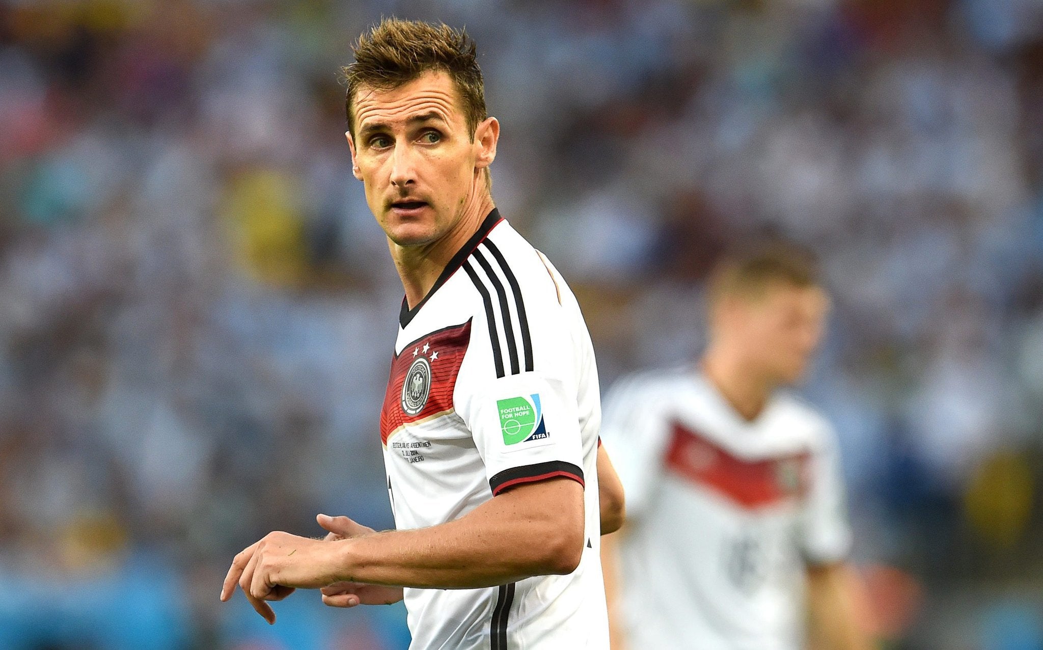 2014 Germany #11 KLOSE Home Jersey (M)