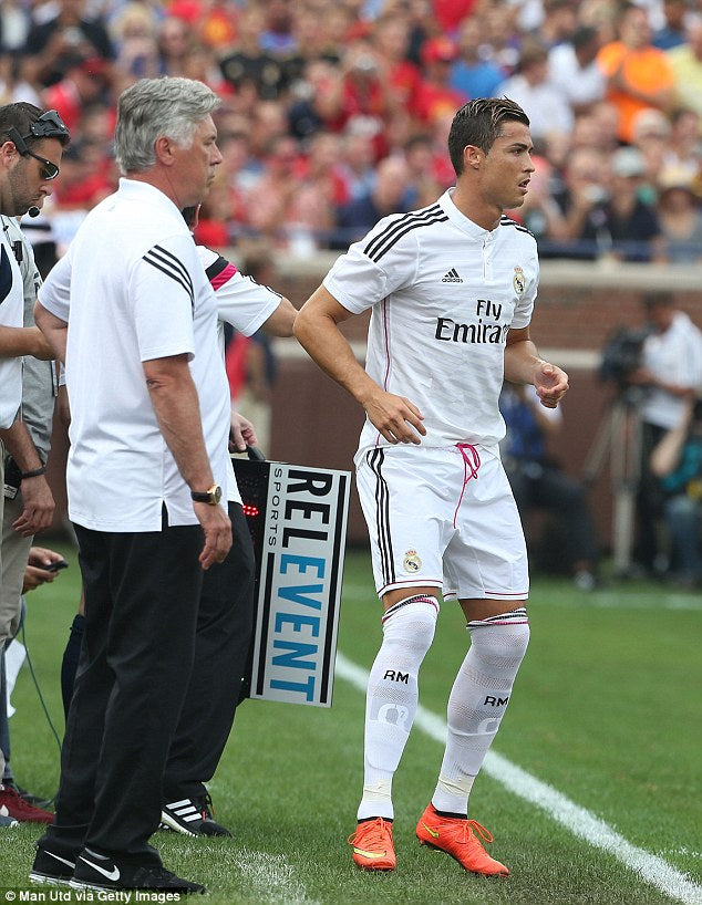 2014/15 Real Madrid #7 RONALDO Home Jersey (2XL)