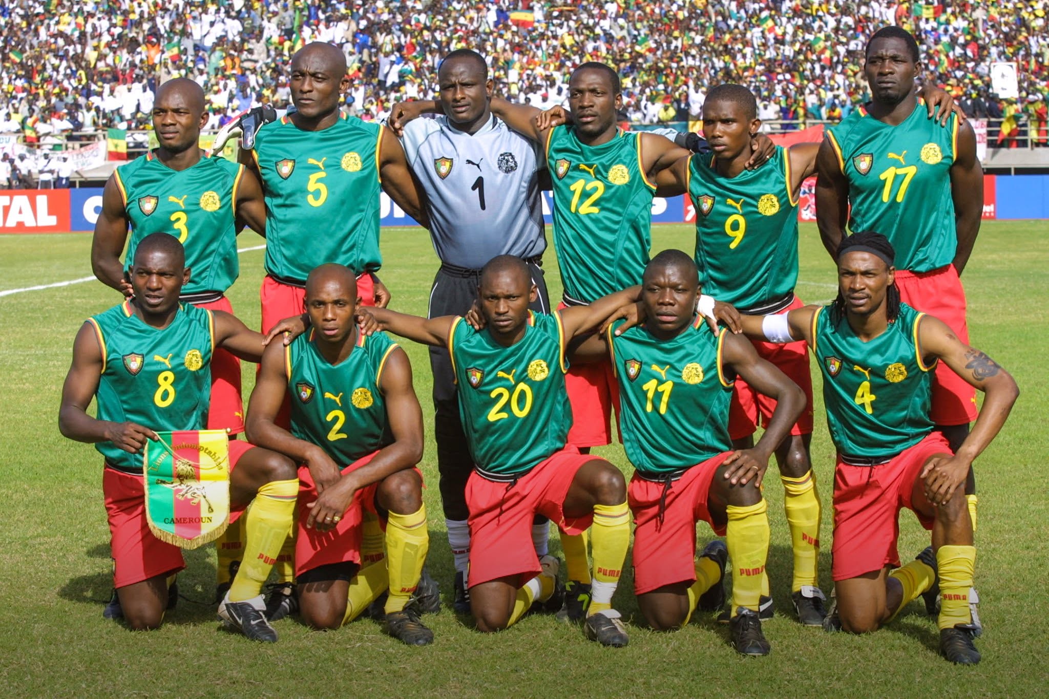 2002 Cameroon Home Jersey (M)