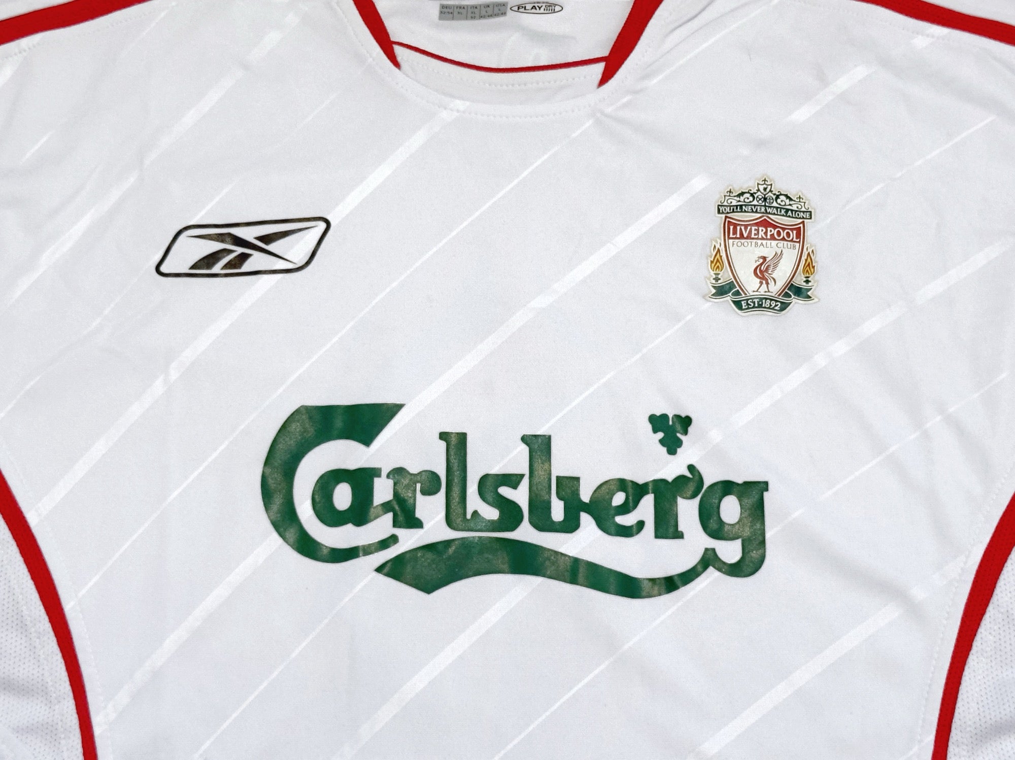 2005/06 Liverpool #8 GERRARD Away Jersey (XL)