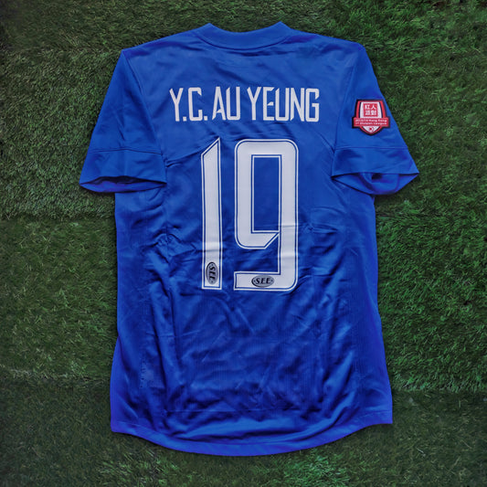 2013/14 Yokohama FC Hong Kong #19 Y.C. AU YEUNG Home Jersey (L)