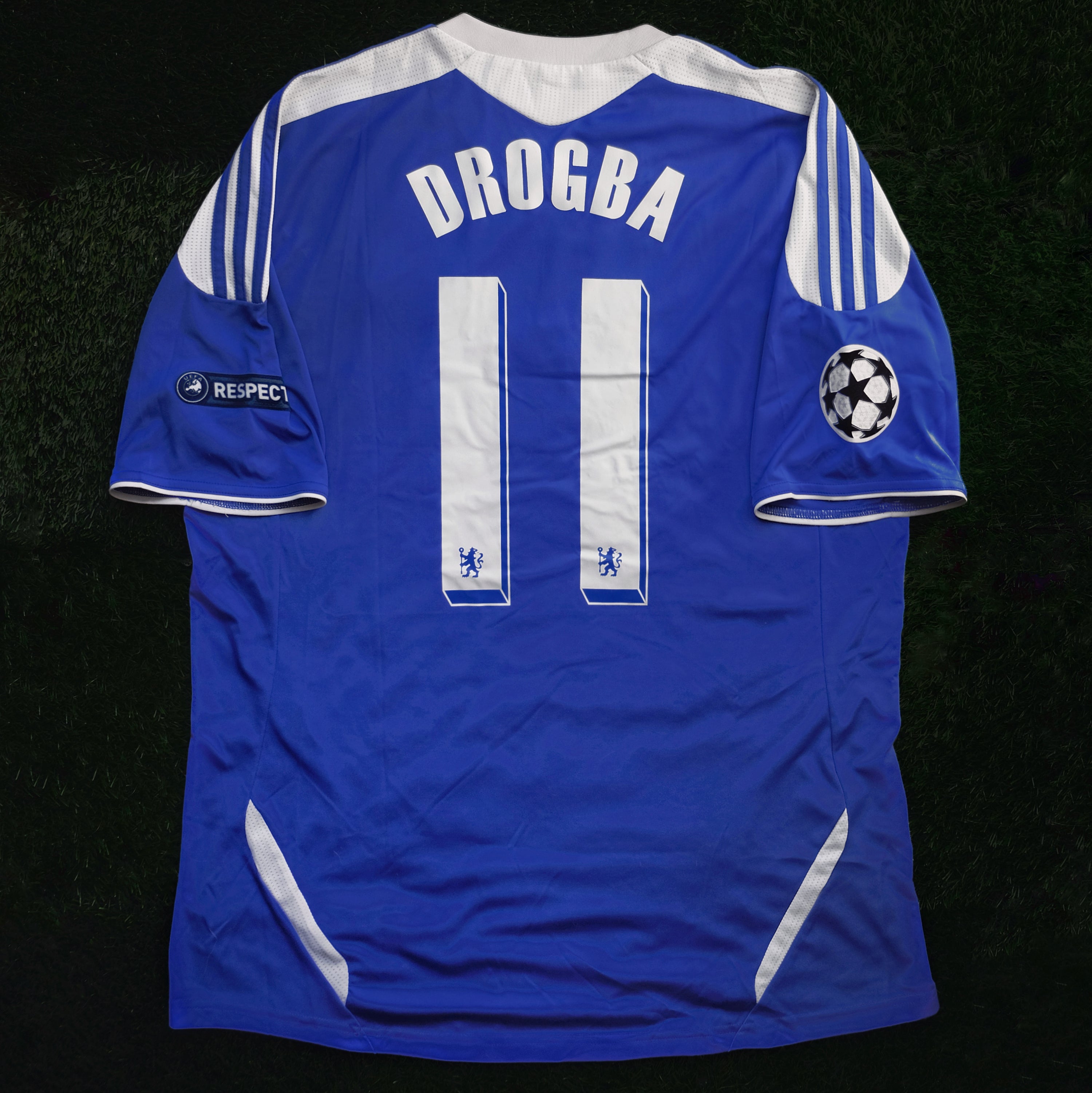 2011/12 Chelsea #11 DROGBA Home Jersey (XL)