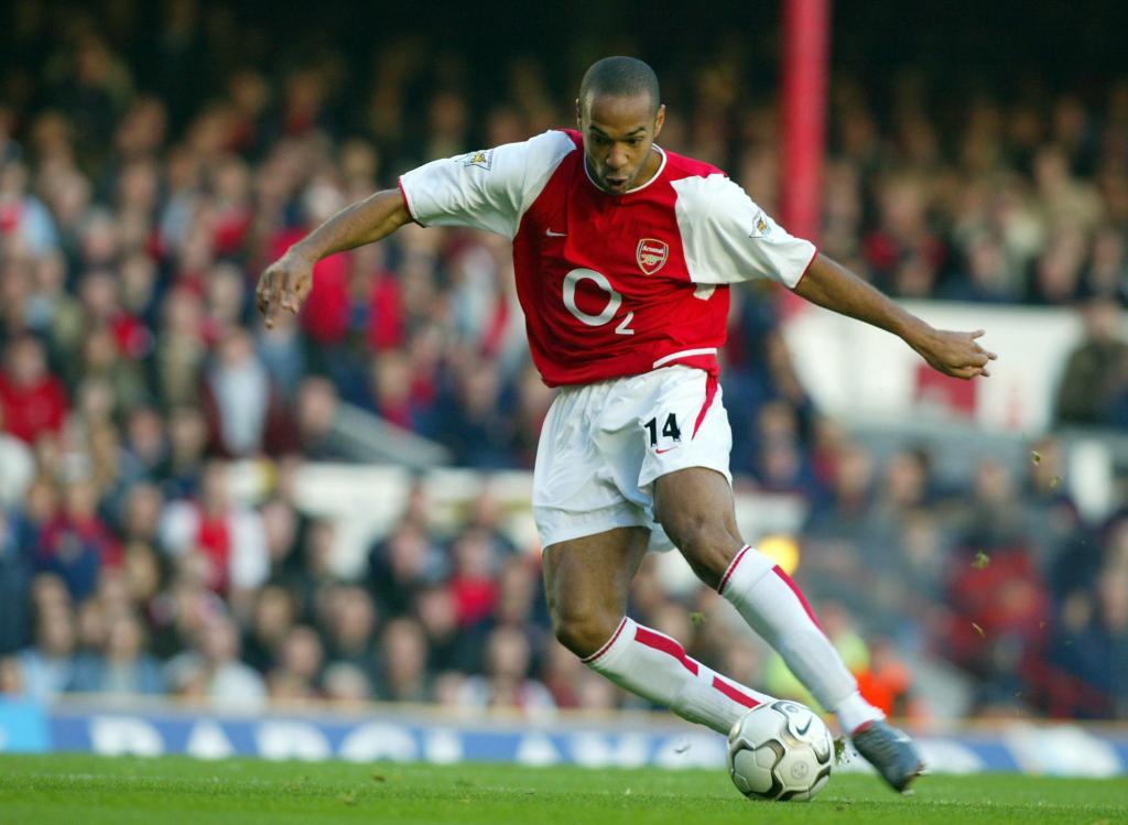 2002/04 Arsenal #14 HENRY Home Jersey (L)