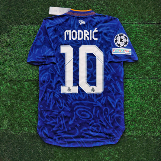 2021/22 Real Madrid #10 MODRIC Away Jersey (S)