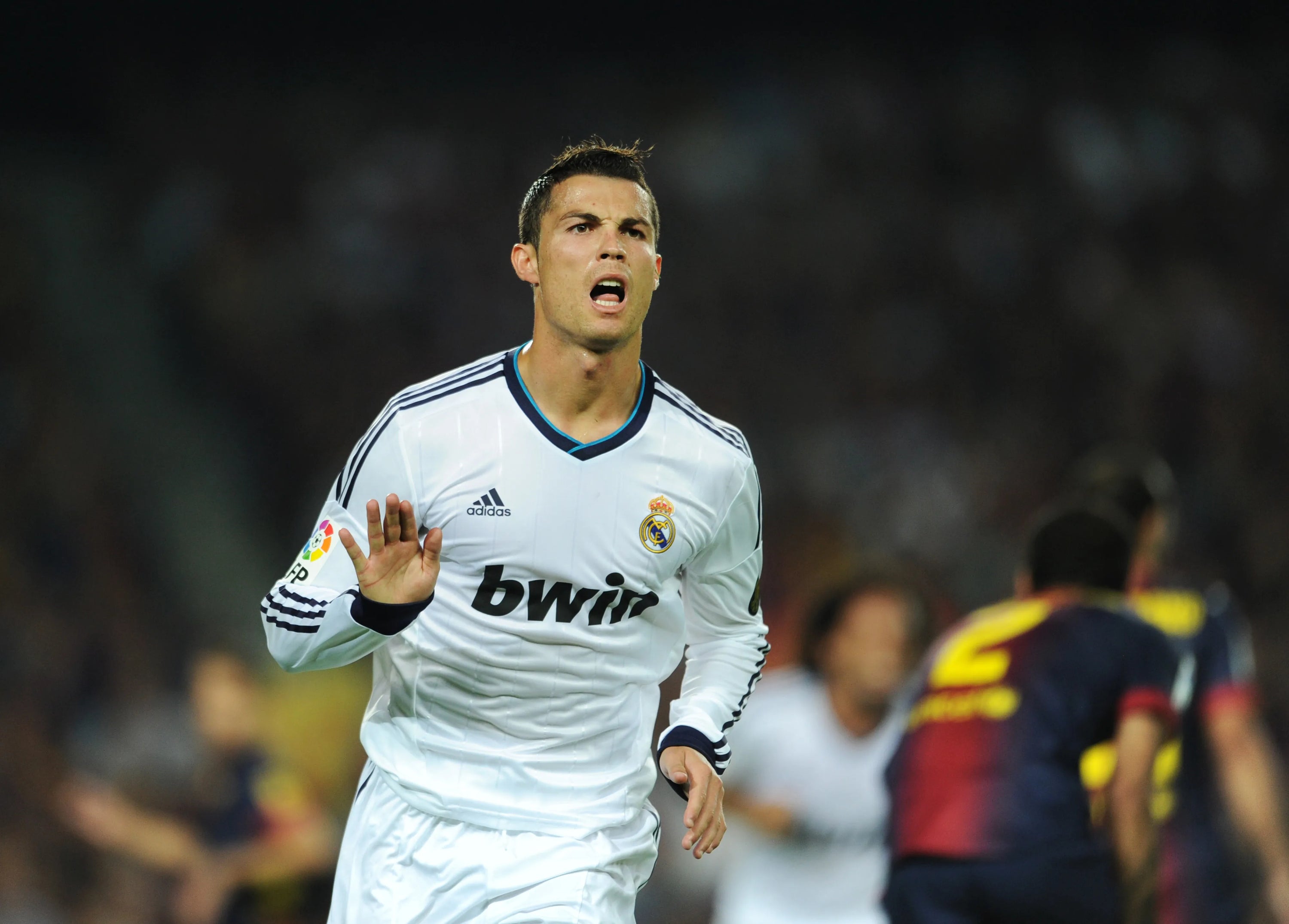 2012/13 Real Madrid #7 RONALDO Home Jersey (L) L/S