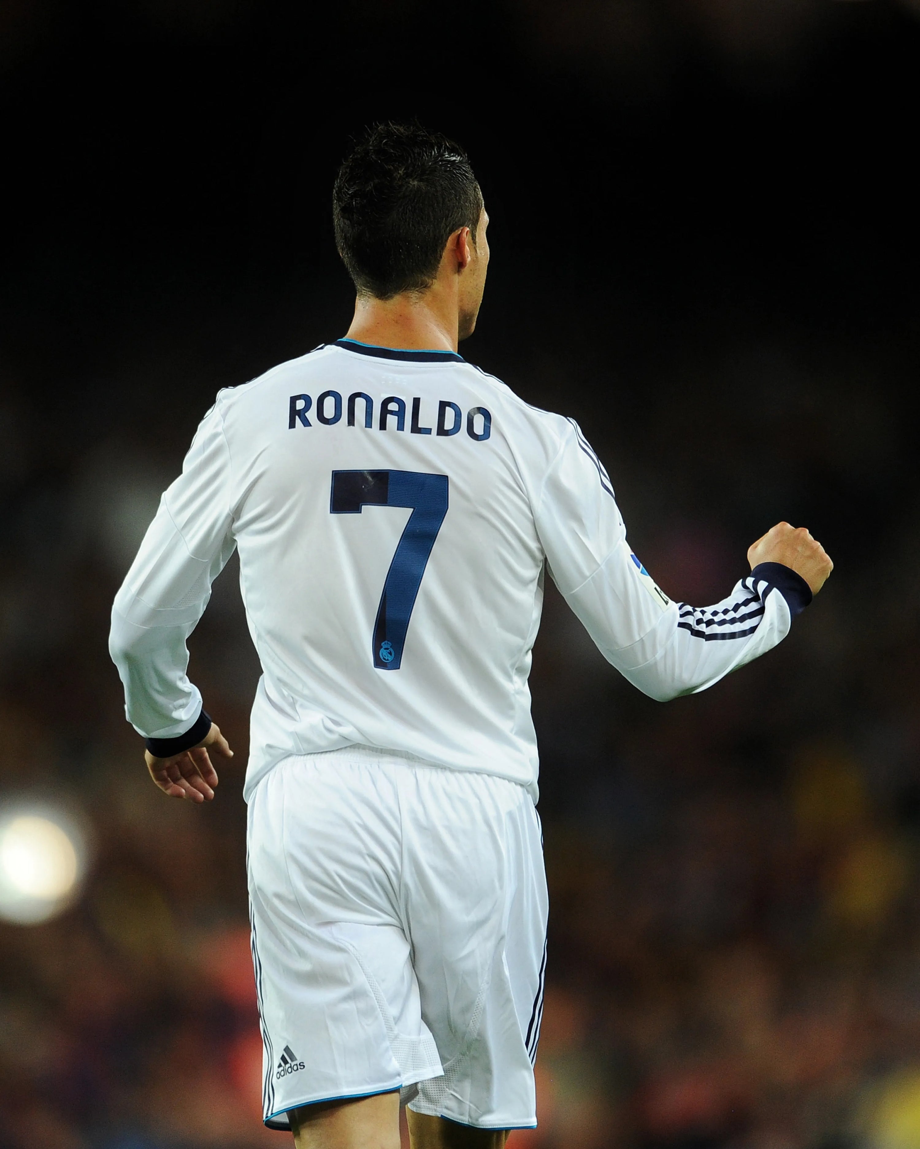 2012/13 Real Madrid #7 RONALDO Home Jersey (L) L/S