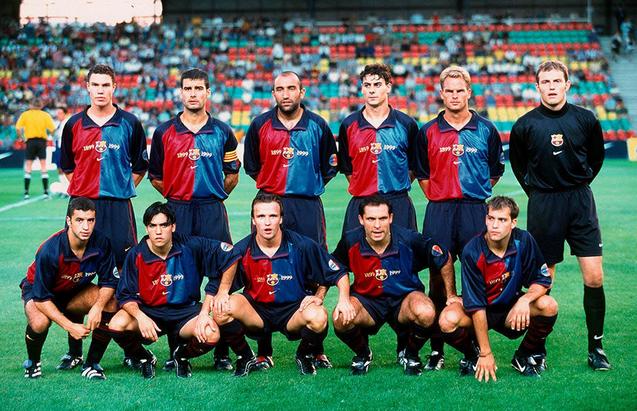 1999/00 Barcelona Centenary Home Jersey (XL)