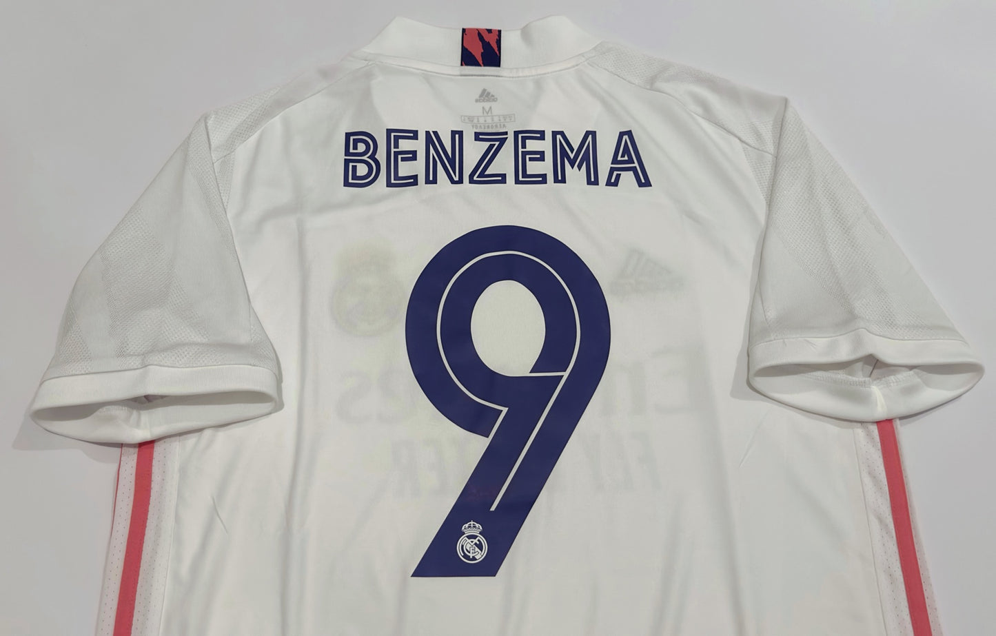 2020/21 Real Madrid #9 BENZEMA Home Jersey (M)