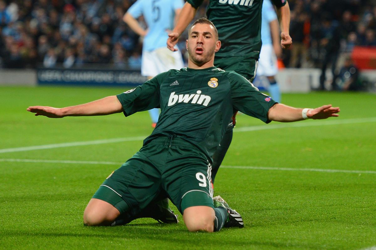 2012/13 Real Madrid #9 BENZEMA Third Jersey (M)