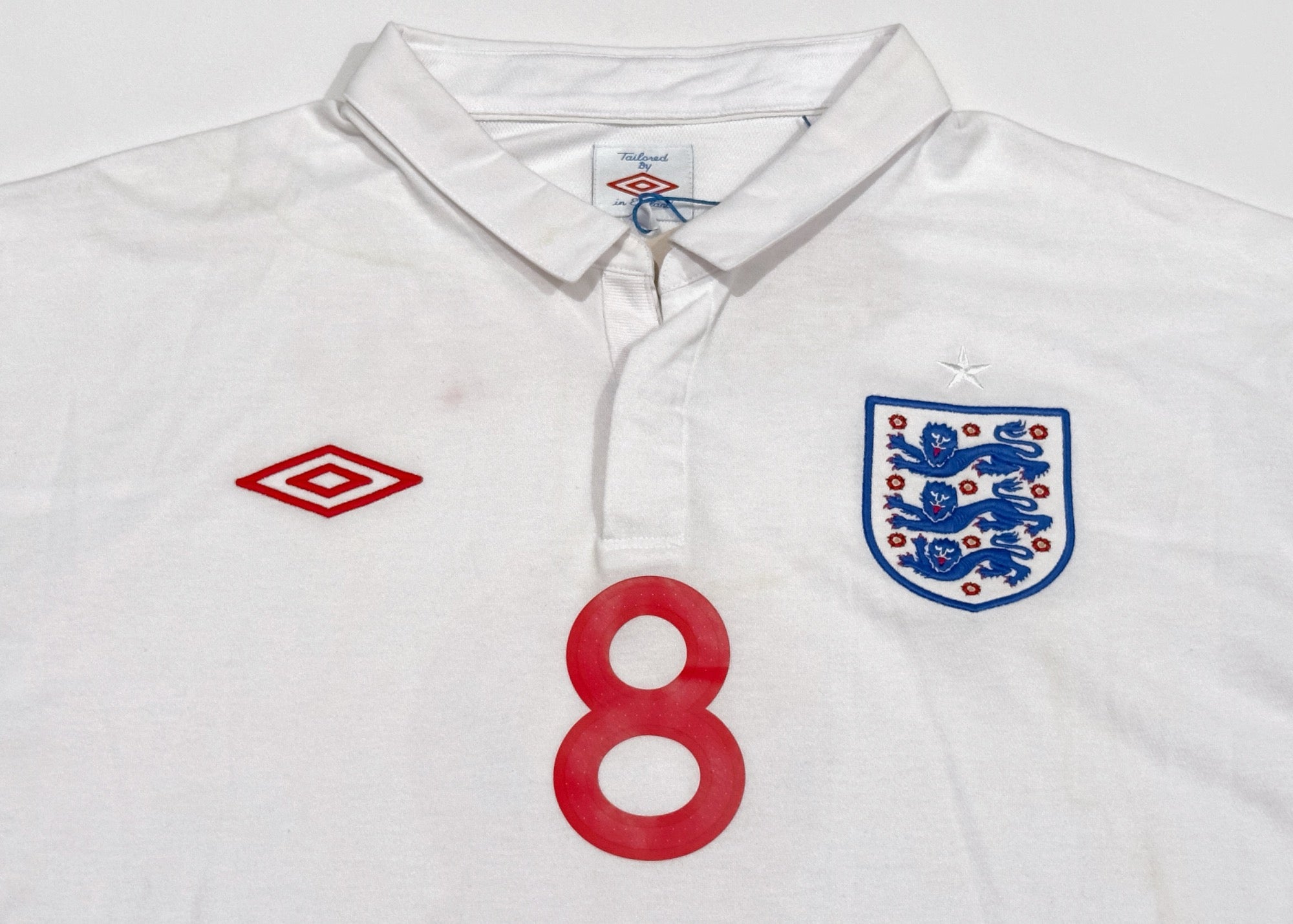 2009/10 England #8 LAMPARD Home Jersey (XL)