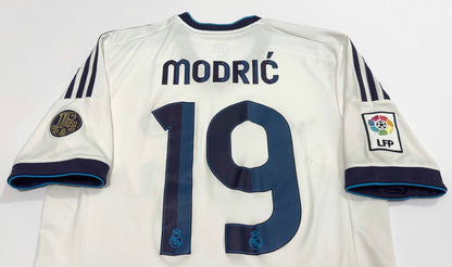 2012/13 Real Madrid #19 MODRIC Home Jersey (M)