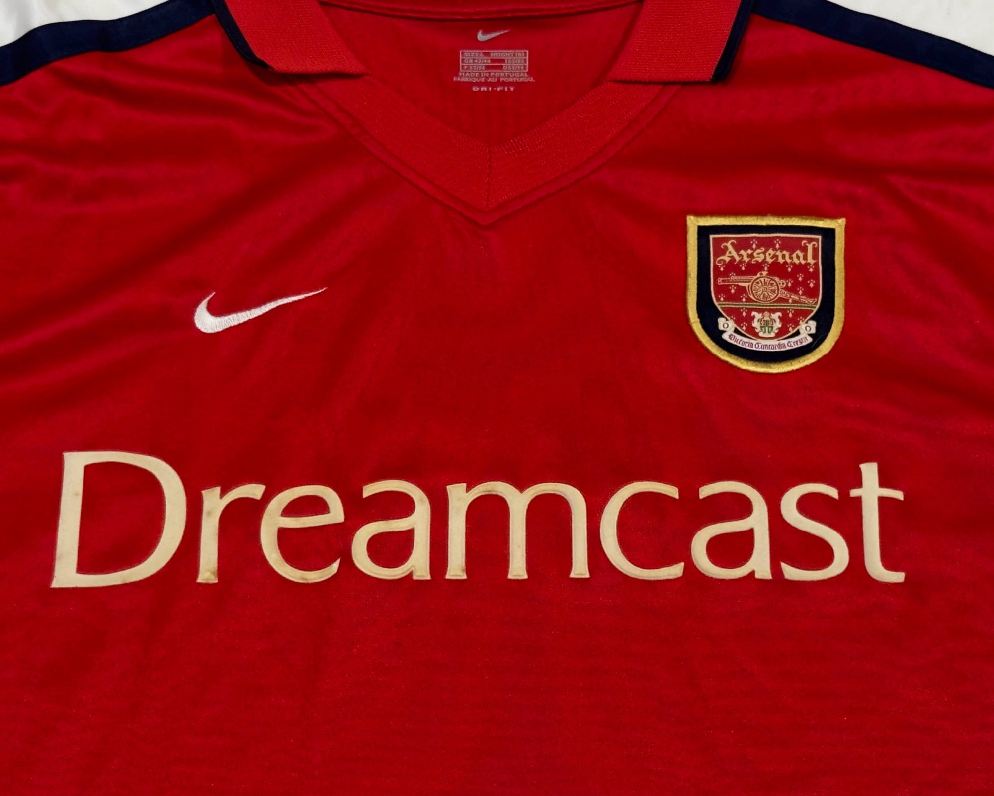 2000/02 Arsenal Home Jersey (L)