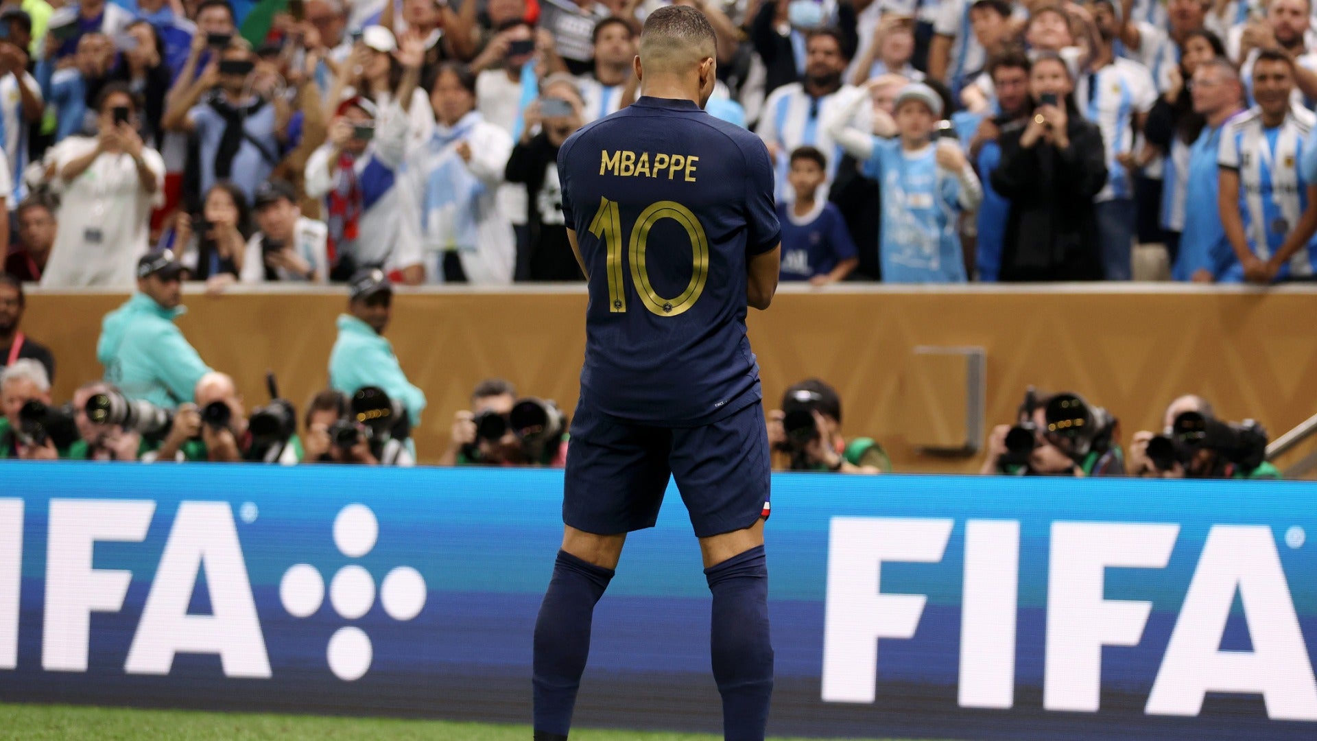 2022/23 France #10 MBAPPE Home Jersey (M)