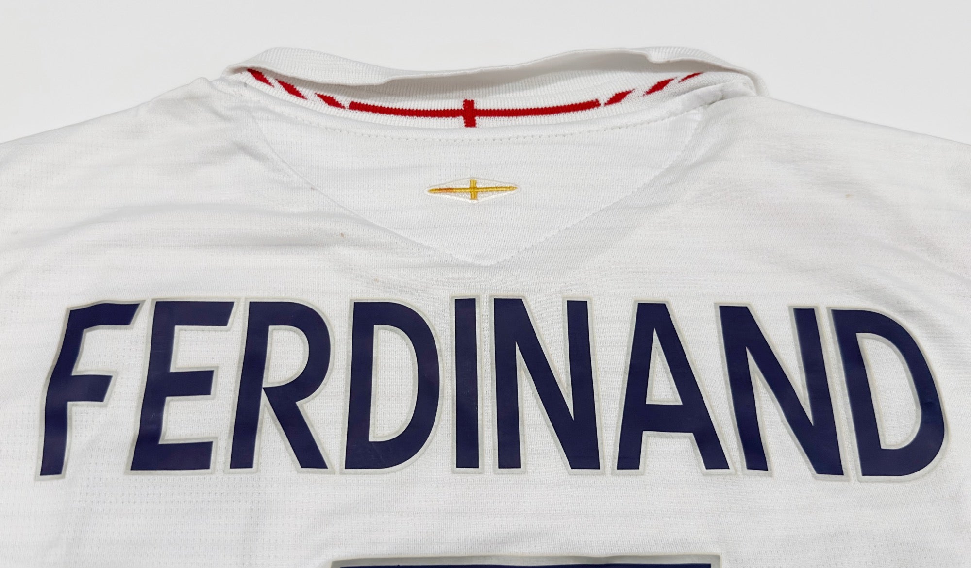 2005/07 England #5 FERDINAND Home Jersey (XL)