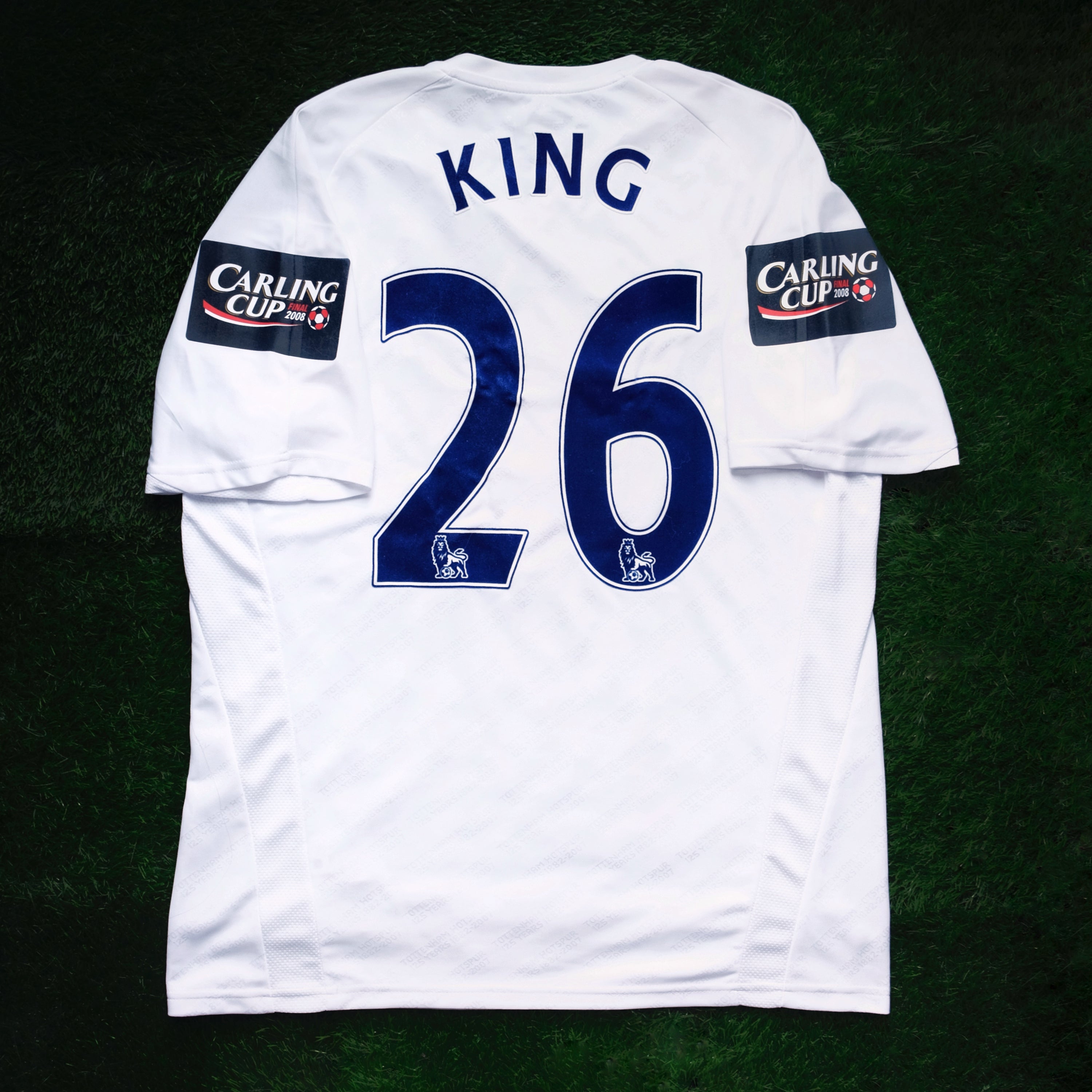 2007/08 Tottenham #26 KING Home Jersey (L)