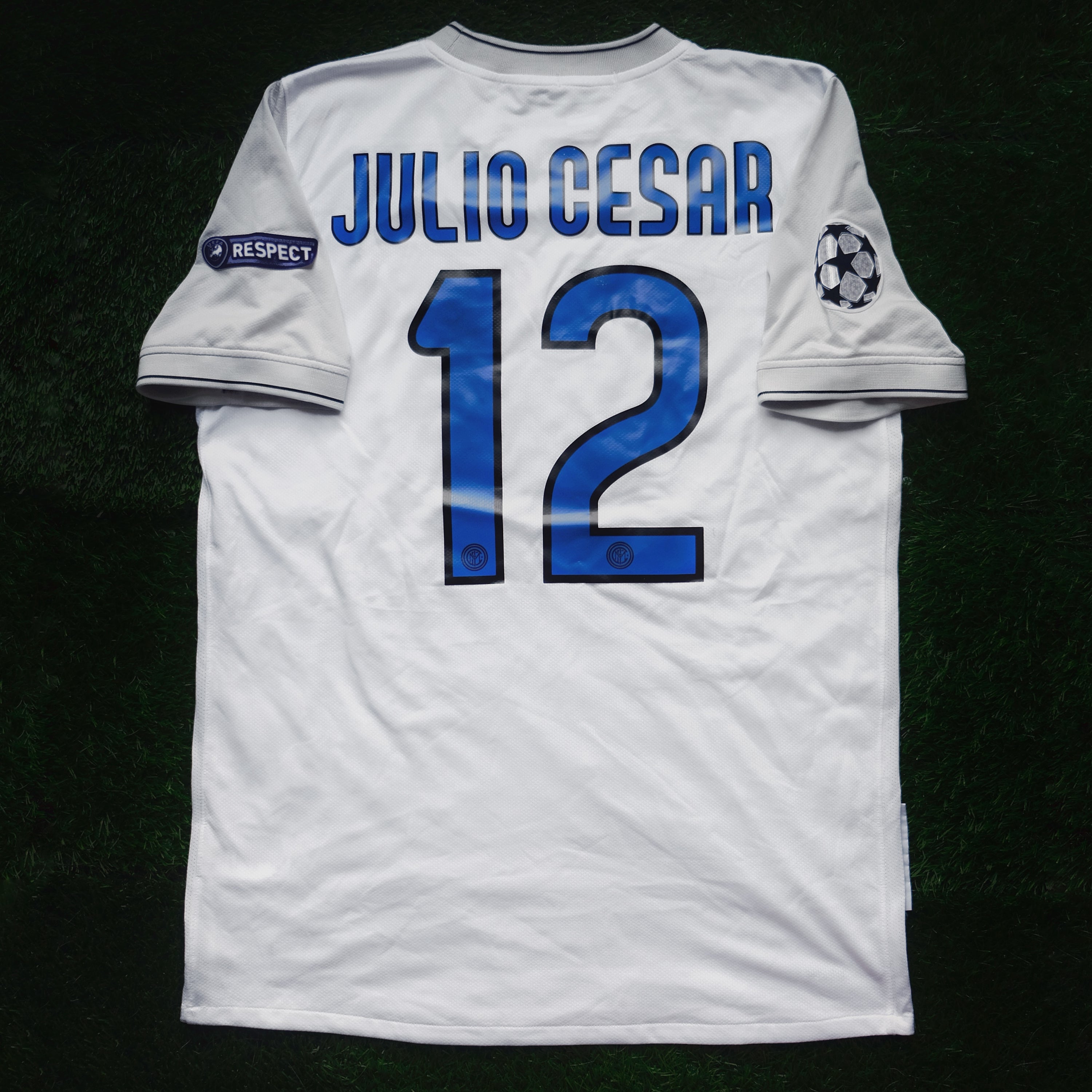 2009/10 Inter Milan #12 JULIO CESAR GK Jersey (L)