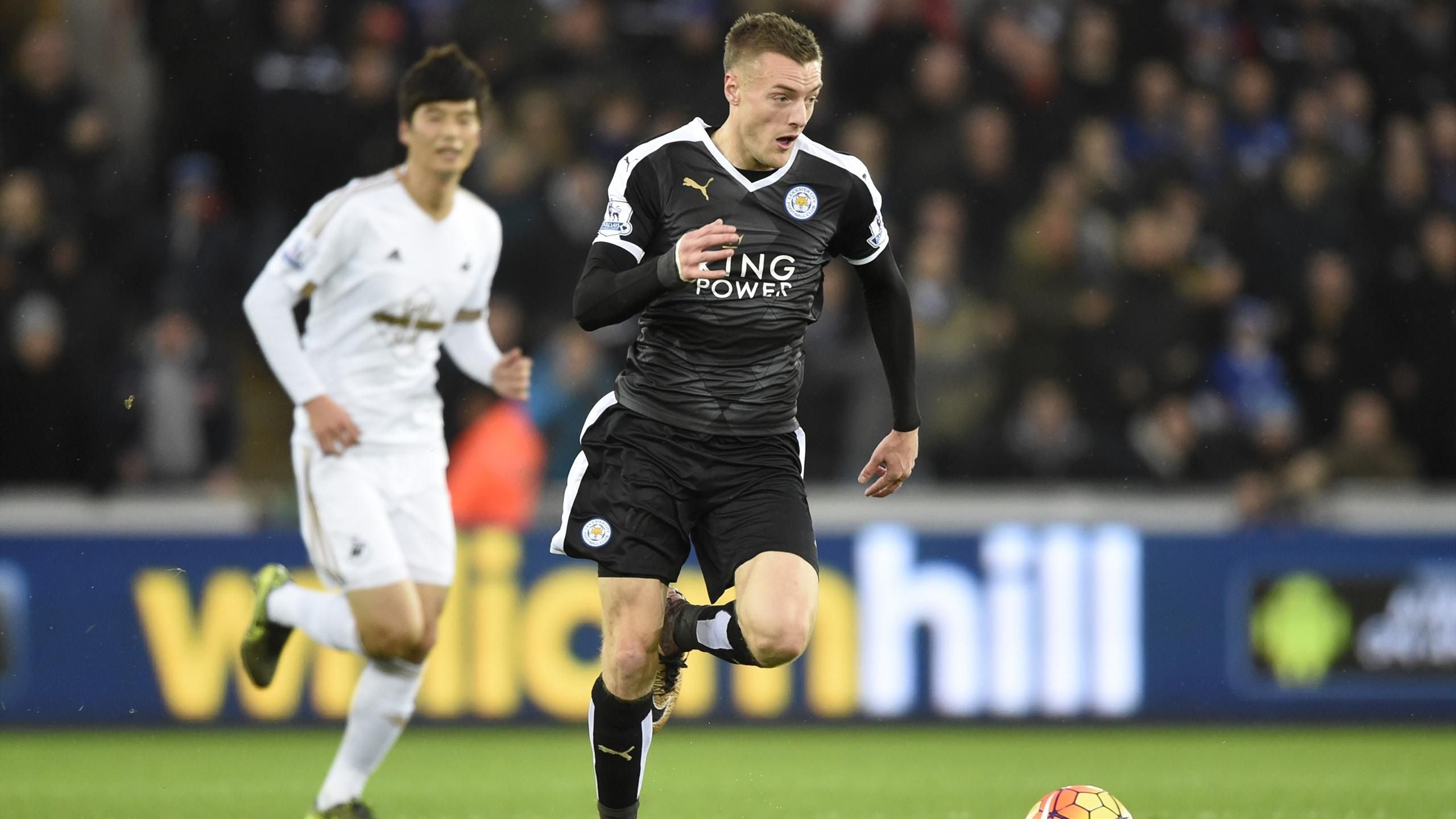 2015/16 Leicester City #9 VARDY Away Jersey (S)