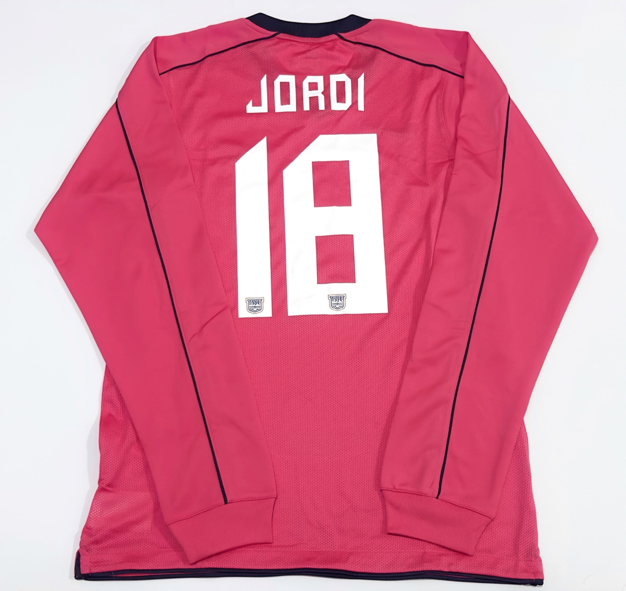 2011/12 Kitchee #18 JORDI Away Jersey (L) L/S