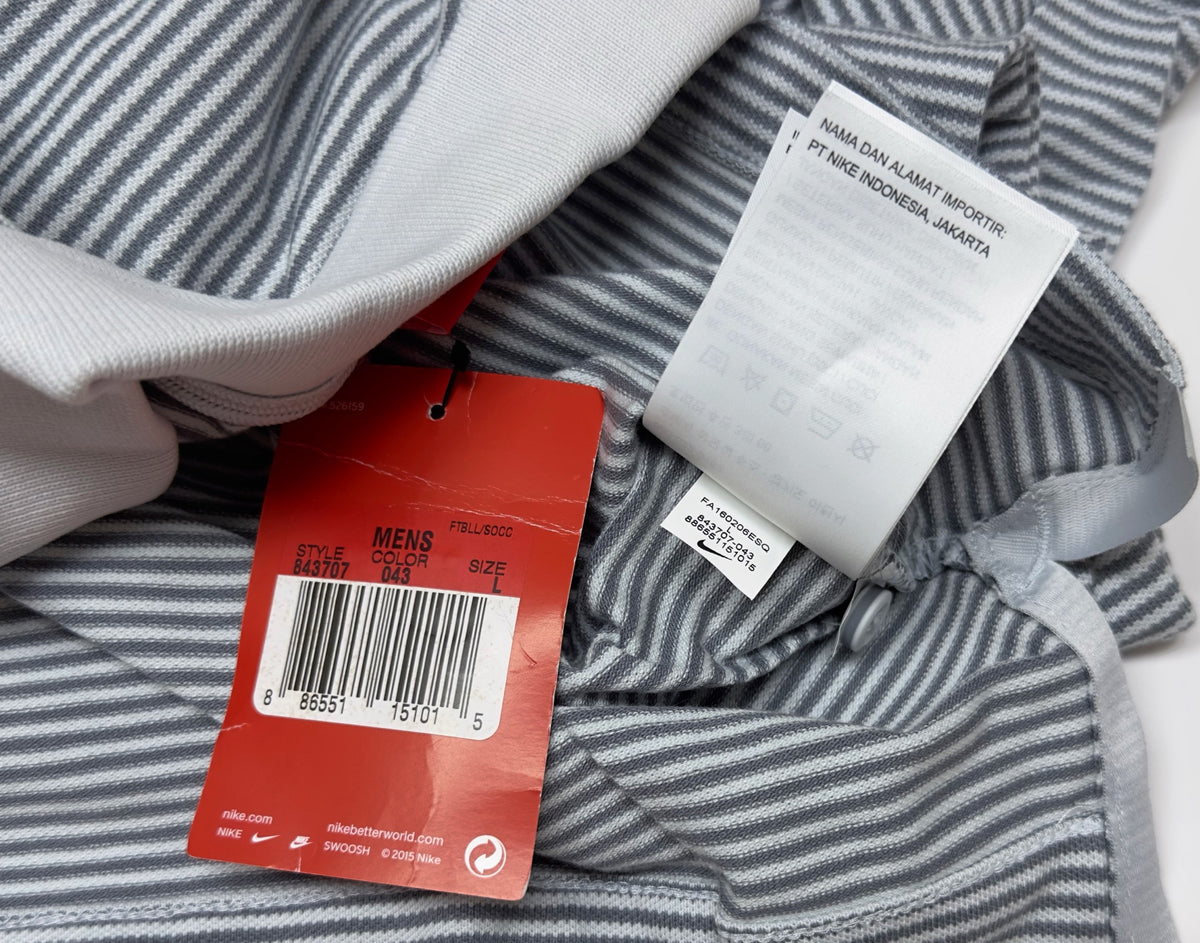 Nike Hong Kong Grey Polo Shirt (L)