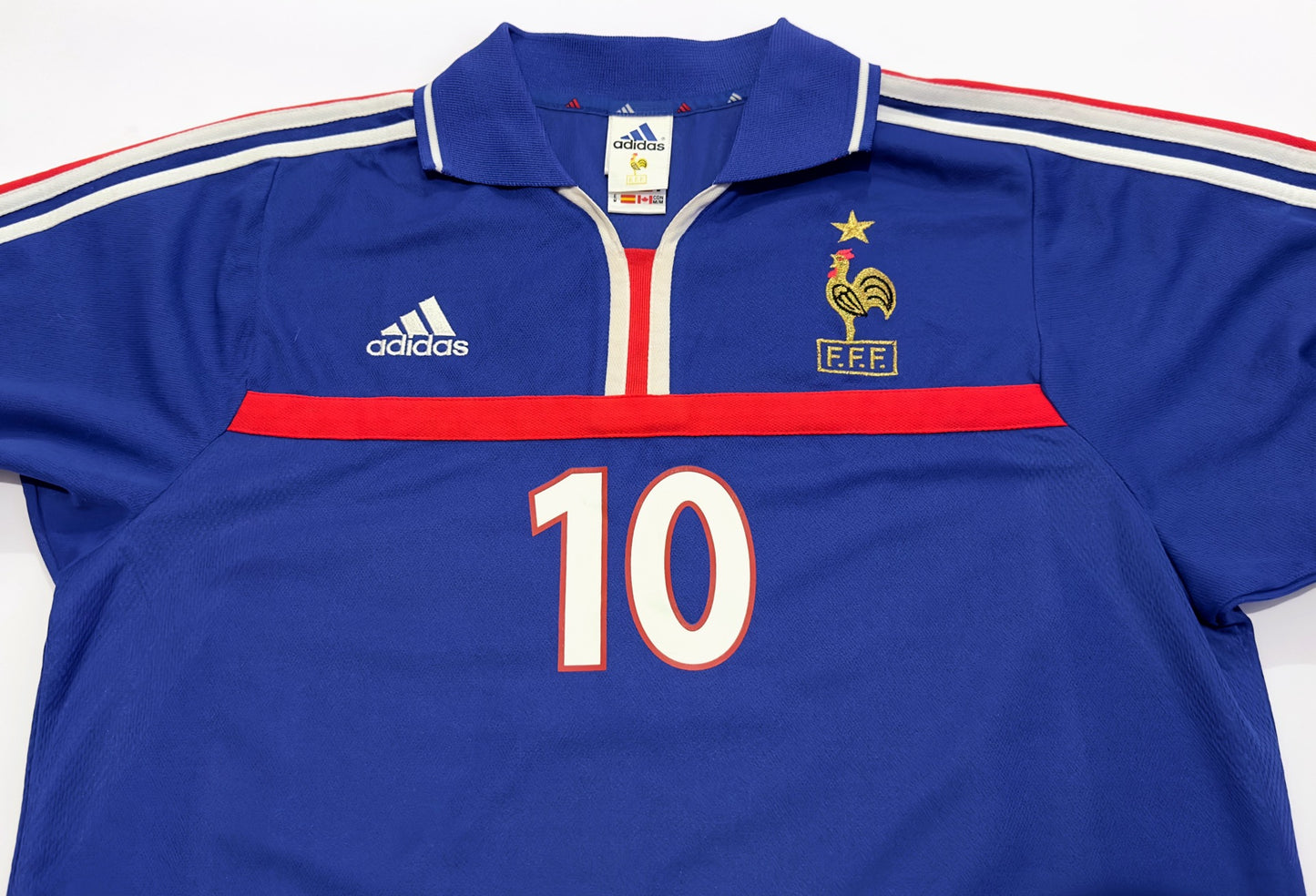 2000/02 France #10 ZIDANE Home Jersey (M)