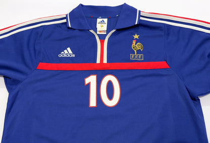 2000/02 France #10 ZIDANE Home Jersey (M)