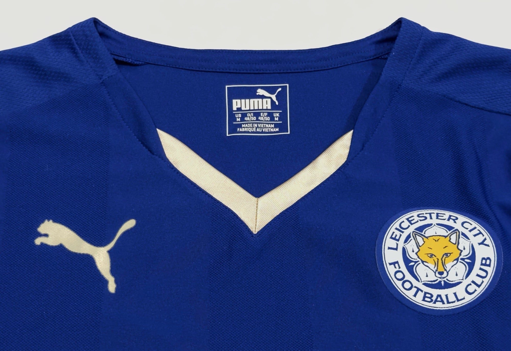 2015/16 Leicester City #26 MAHREZ Home Jersey (M)