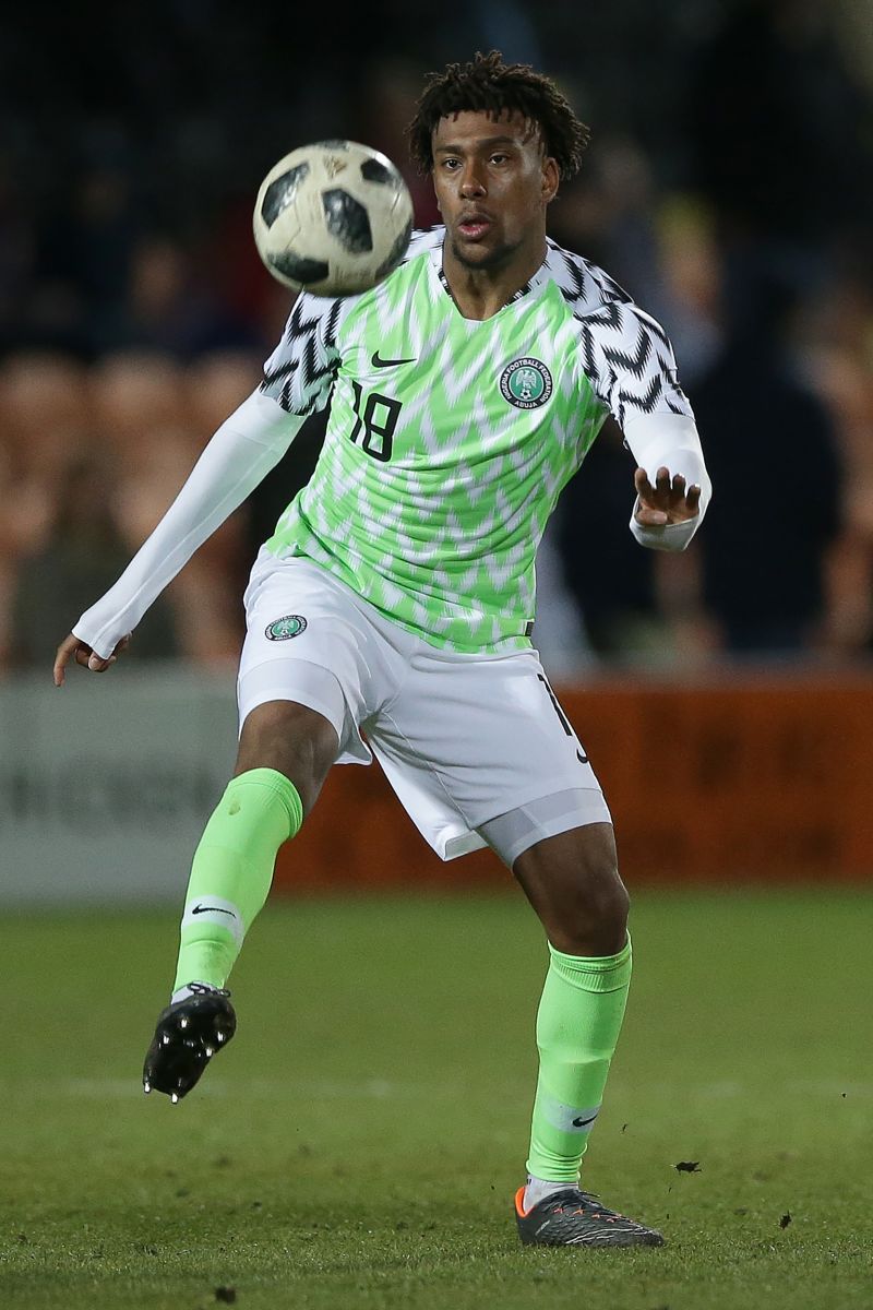 2018/19 Nigeria Home #18 IWOBI Jersey (S)