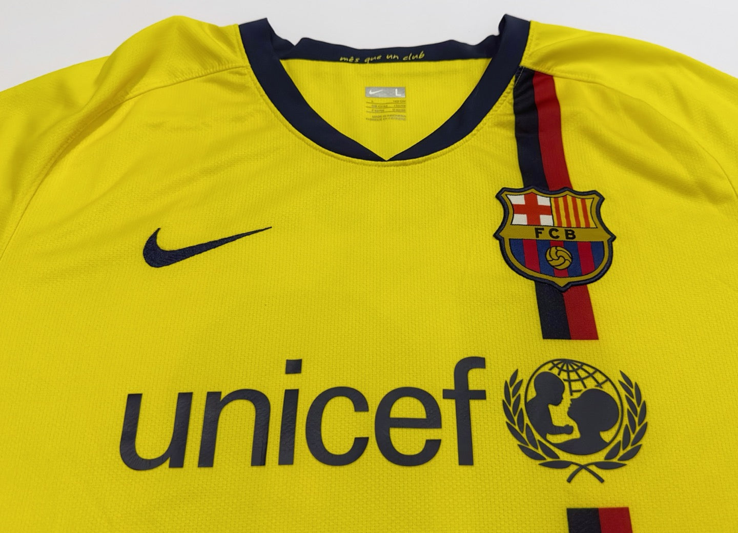 2008/09 Barcelona #10 MESSI Away Jersey (L) L/S