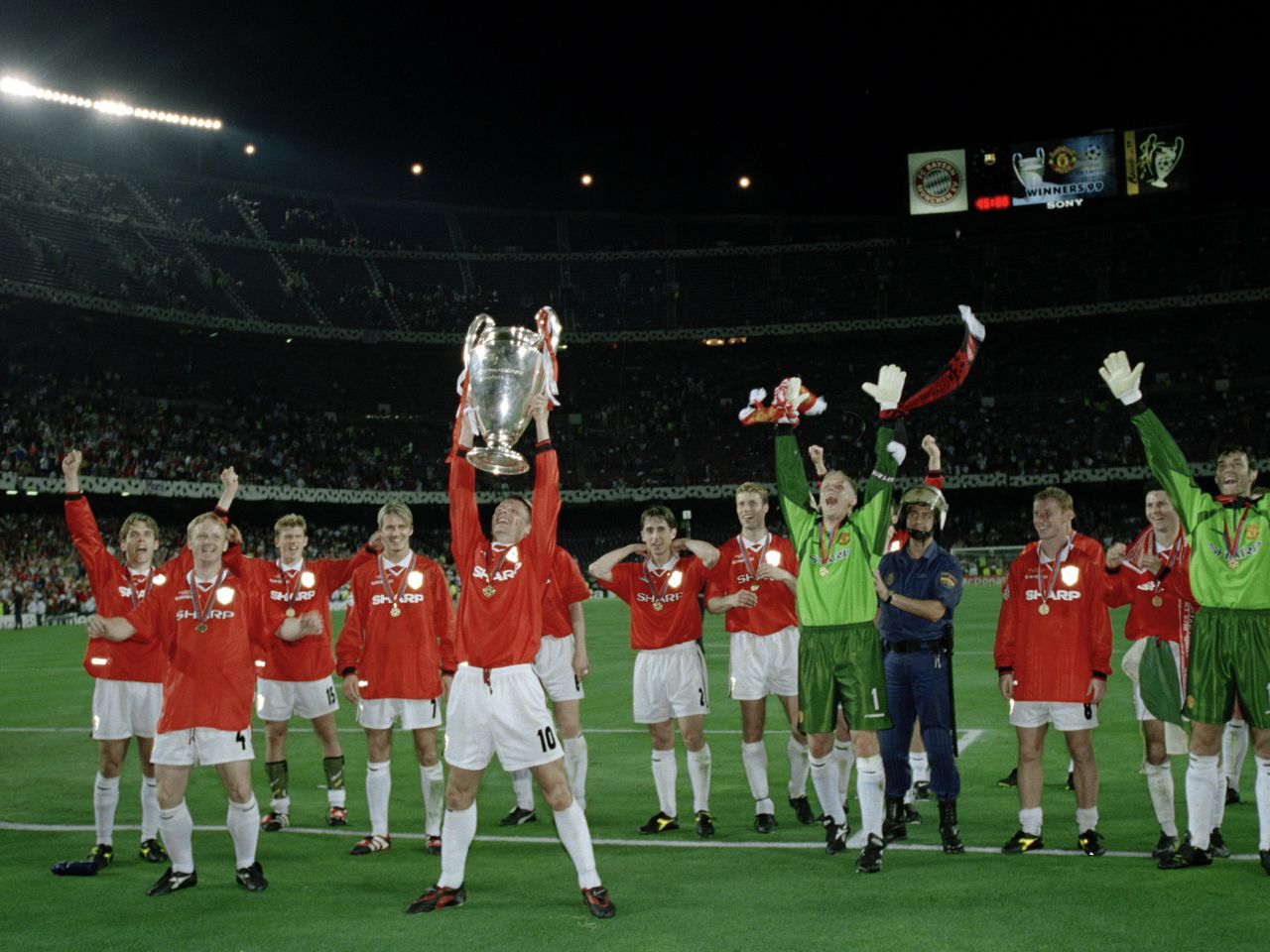1997/99 Man Utd UCL Home Jersey (Y)