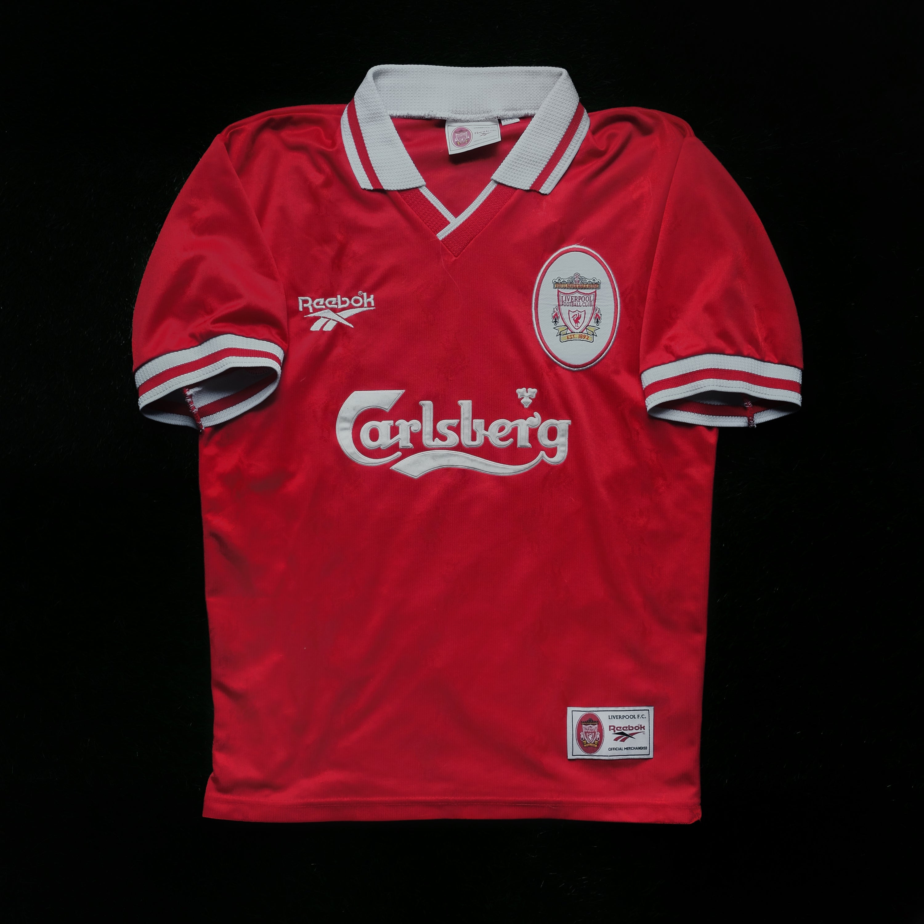 1996/98 Liverpool Home Jersey (S)