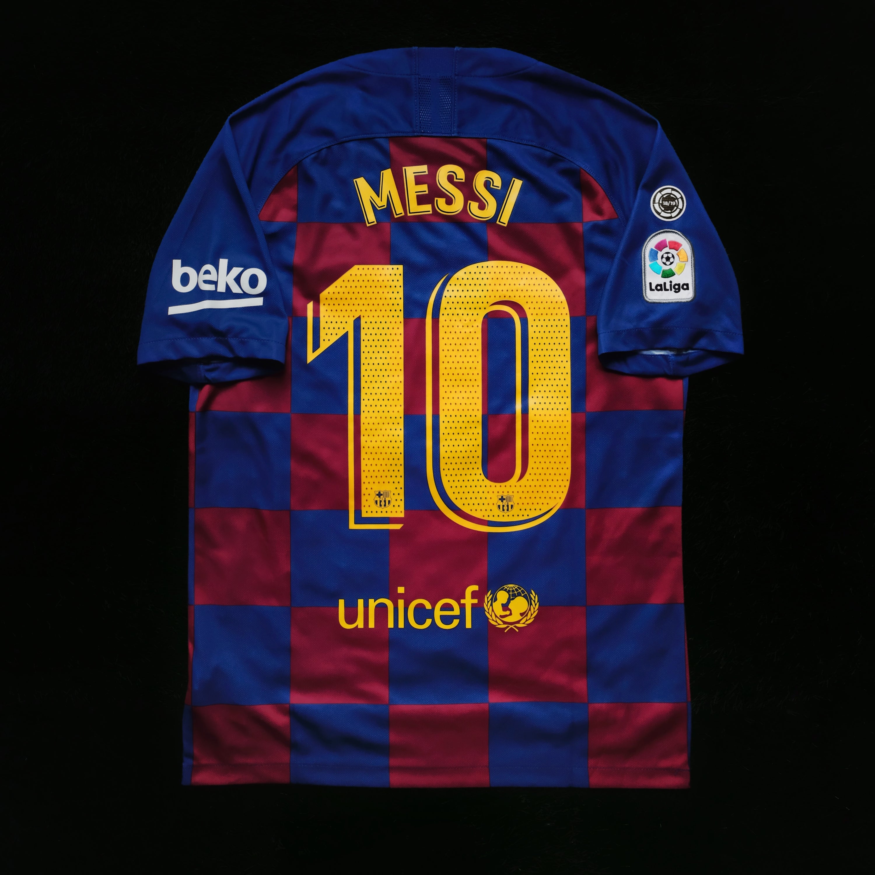 2019/20 Barcelona #10 MESSI Home Jersey (M)