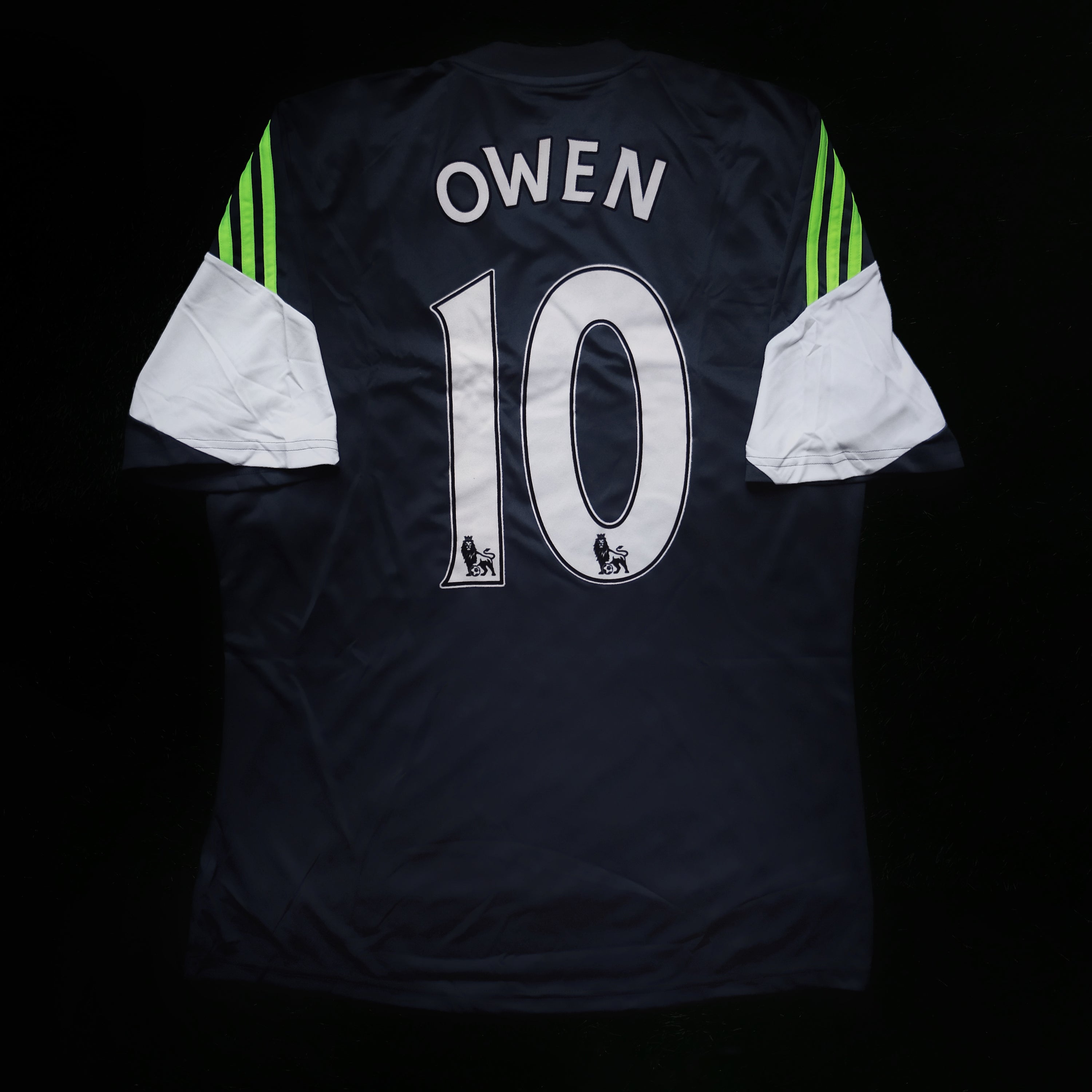 2013/14 Stoke City #10 OWEN Away Jersey (L)