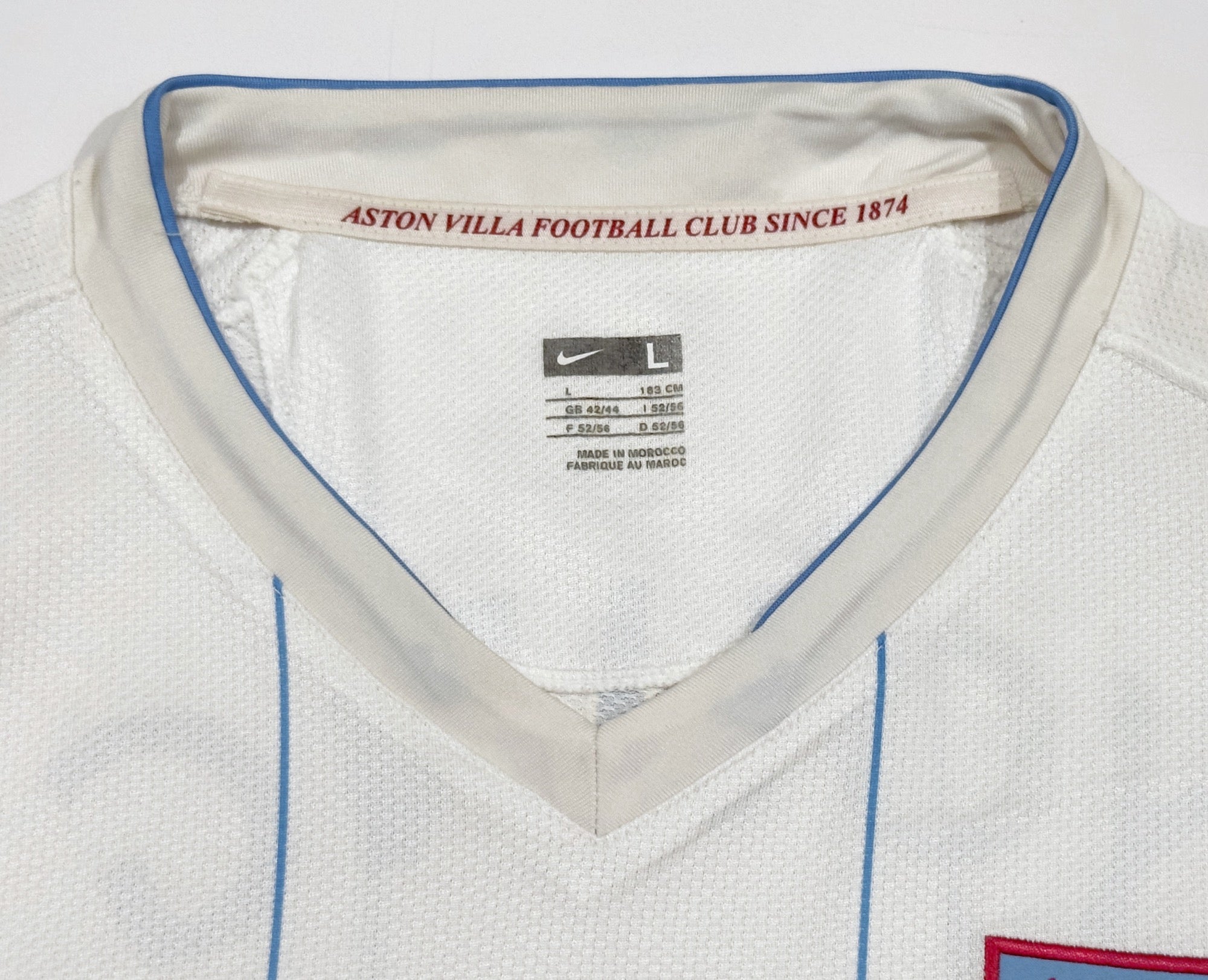 2007/08 Aston Villa #7 YOUNG Away Jersey (L) L/S