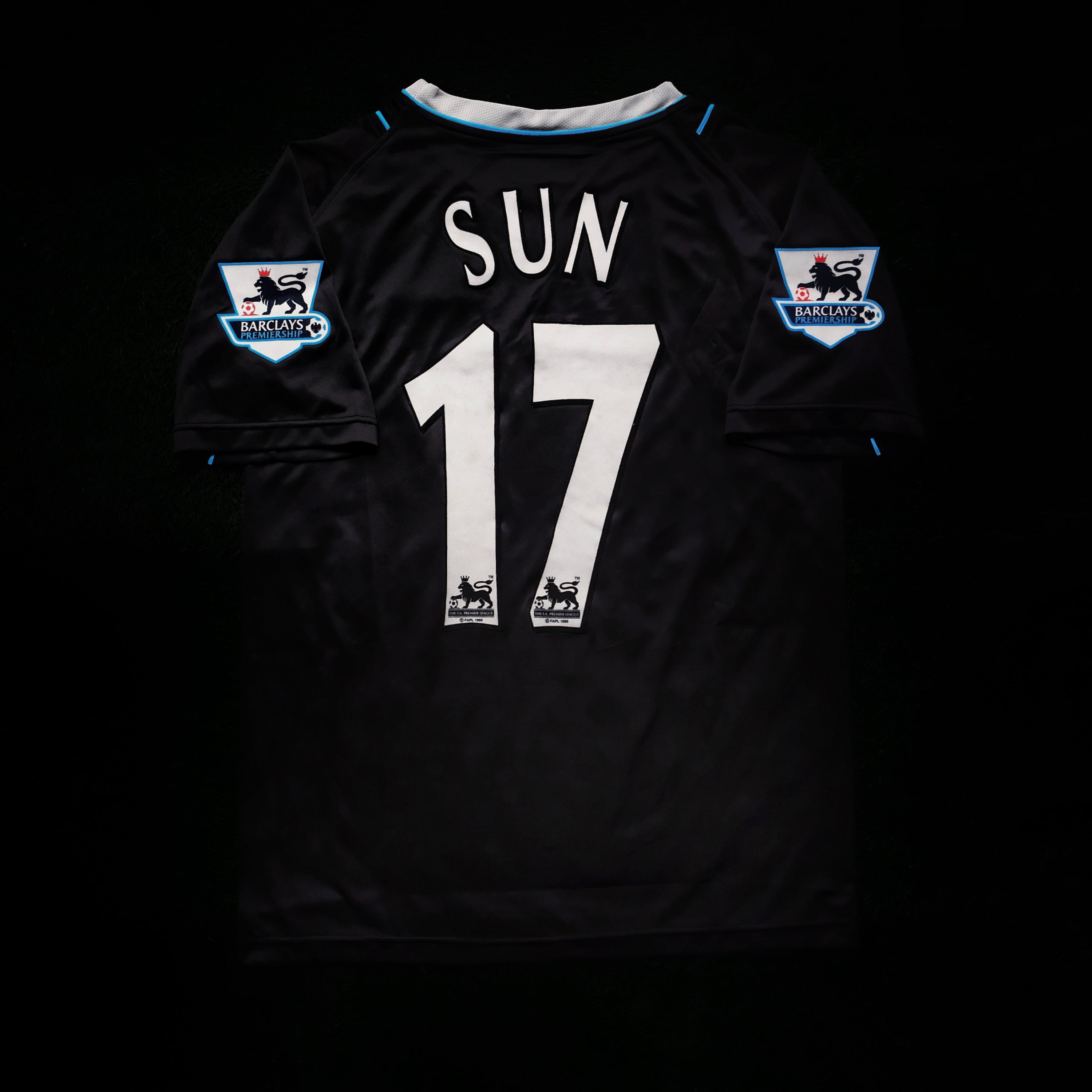 2006/07 Man City #17 SUN Away Jersey (M)