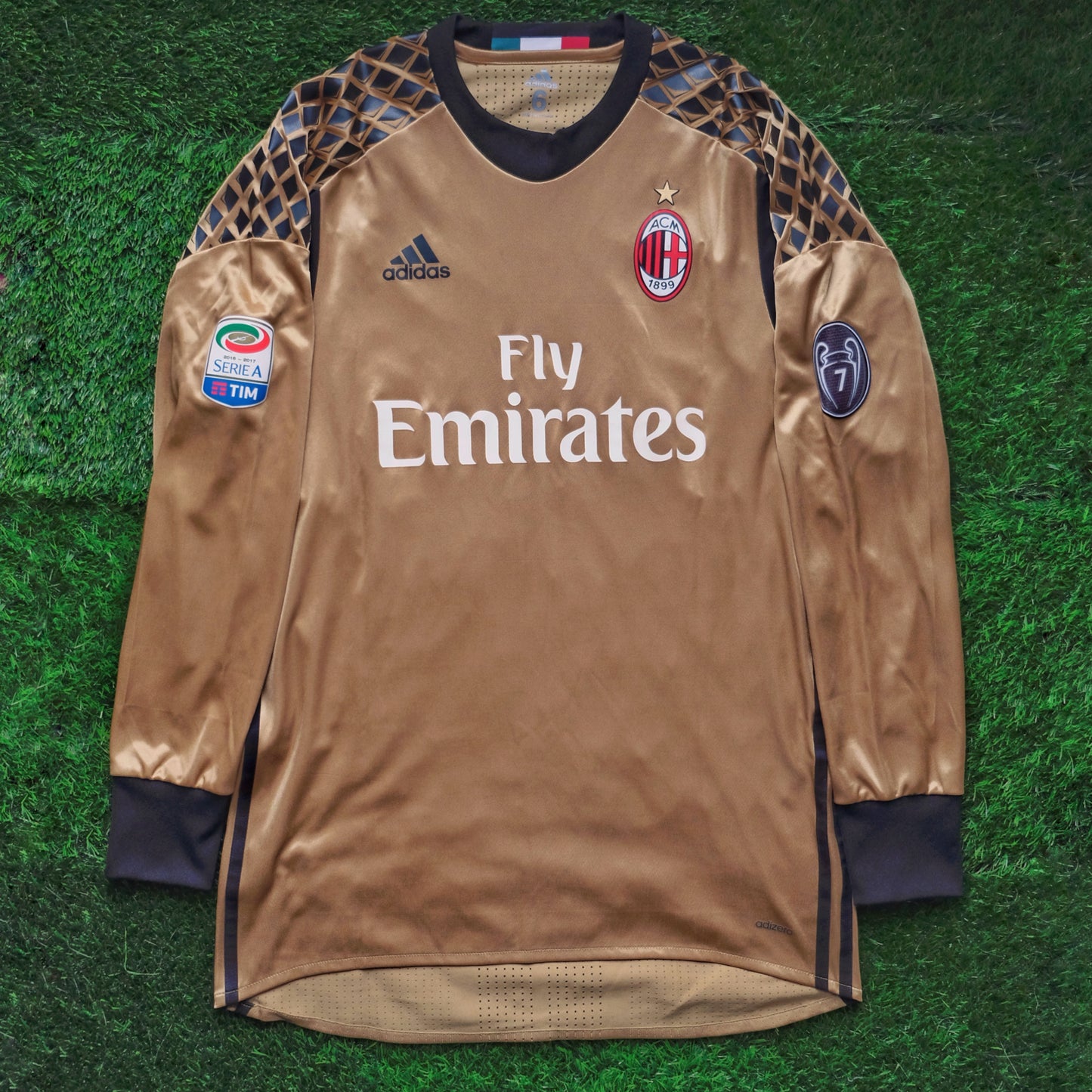 2016/17 AC Milan #99 DONNARUMMA GK Jersey (L) L/S