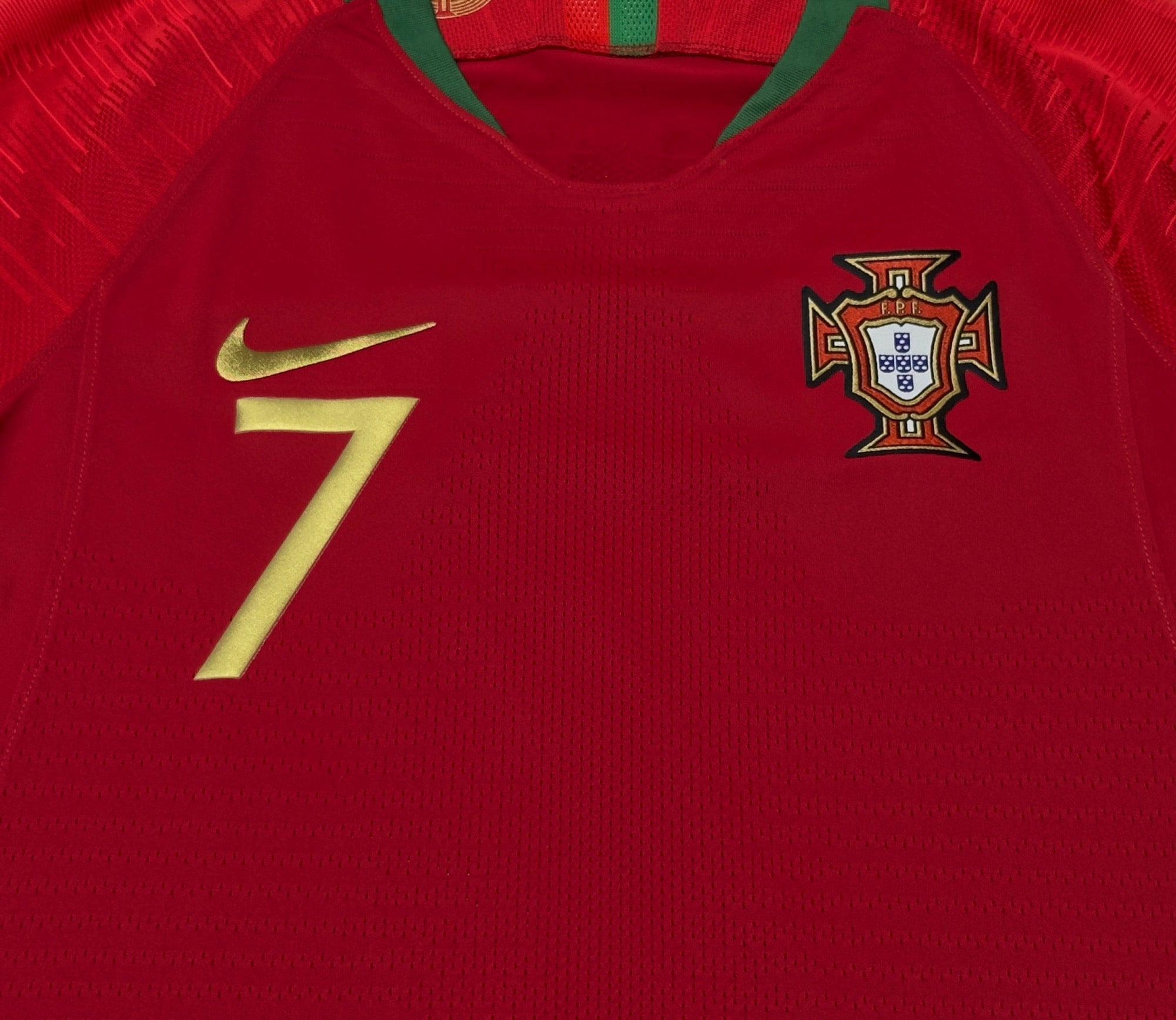 2018/19 Portugal #7 RONALDO Home Jersey (S)