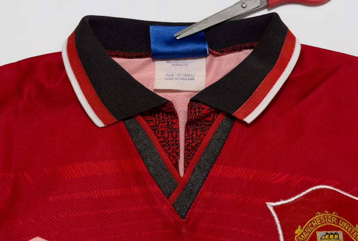 1994/96 Man Utd Home #22 SCHOLES Jersey (M)