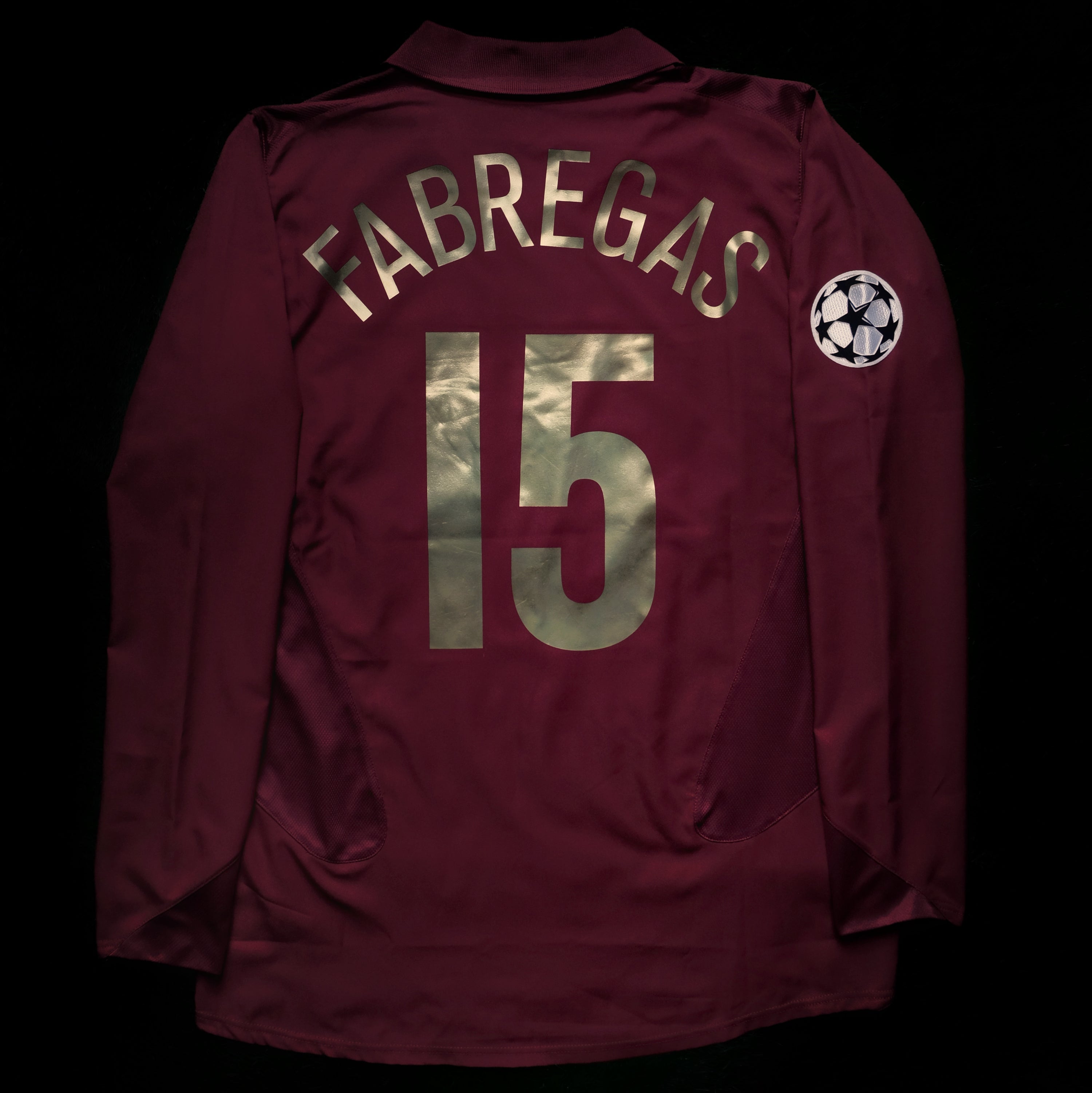 2005/06 Arsenal #15 FABREGAS Home Jersey (L) L/S