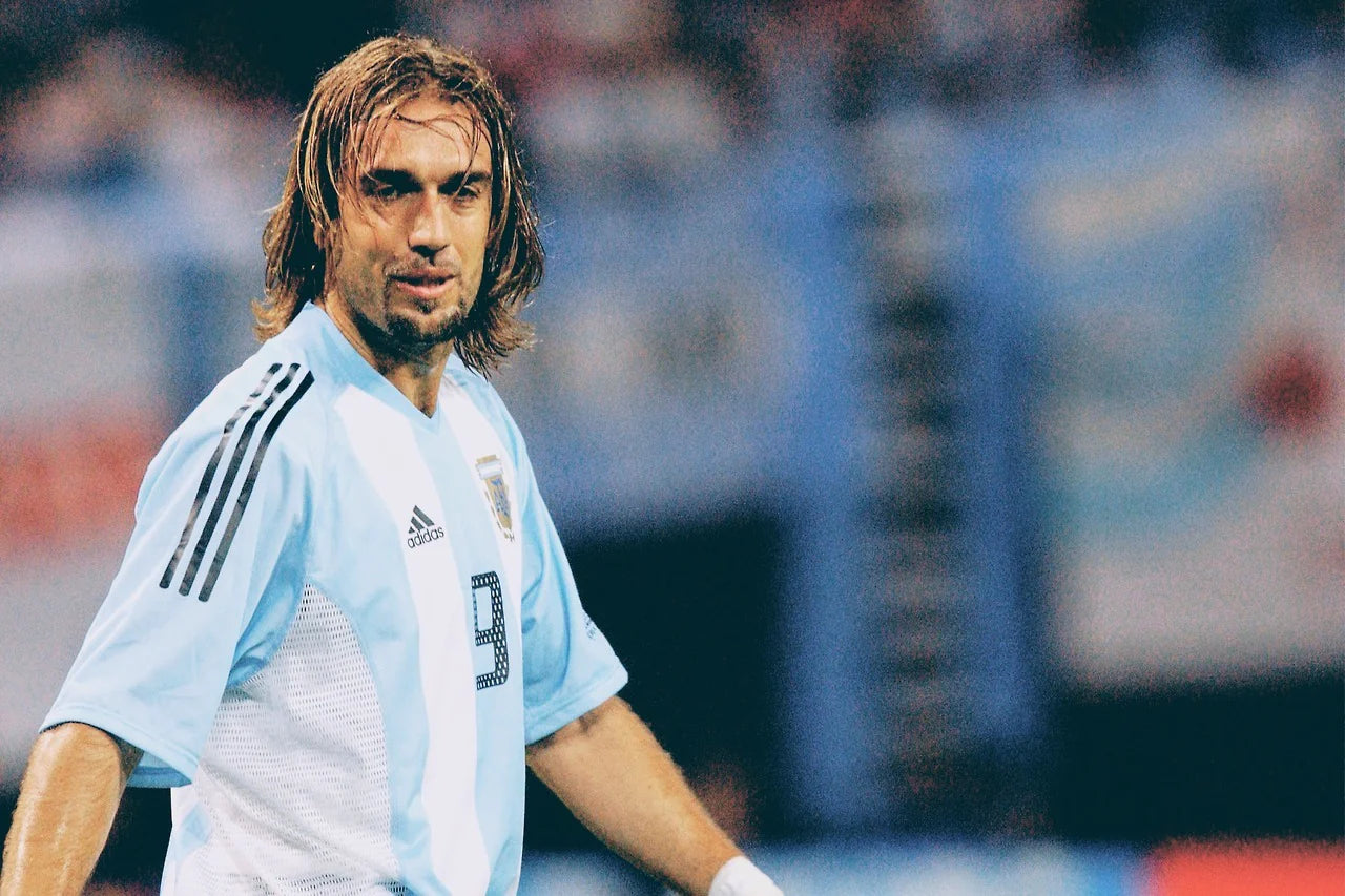 2002/03 Argentina #9 BATISTUTA Home Jersey (M)