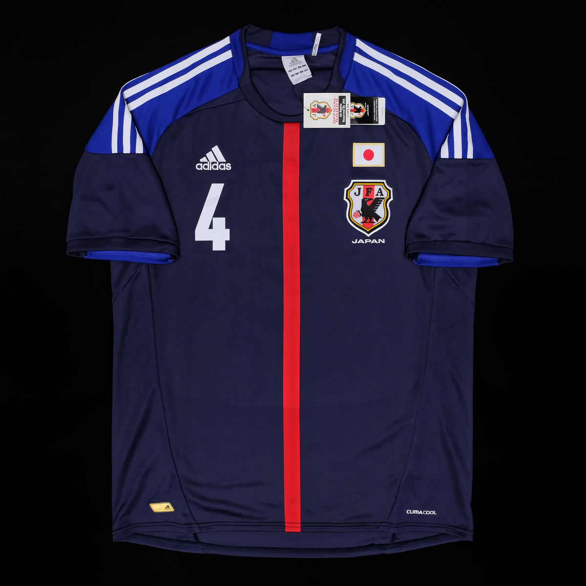 2012/13 Japan #4 KONNO Home Jersey (XL)