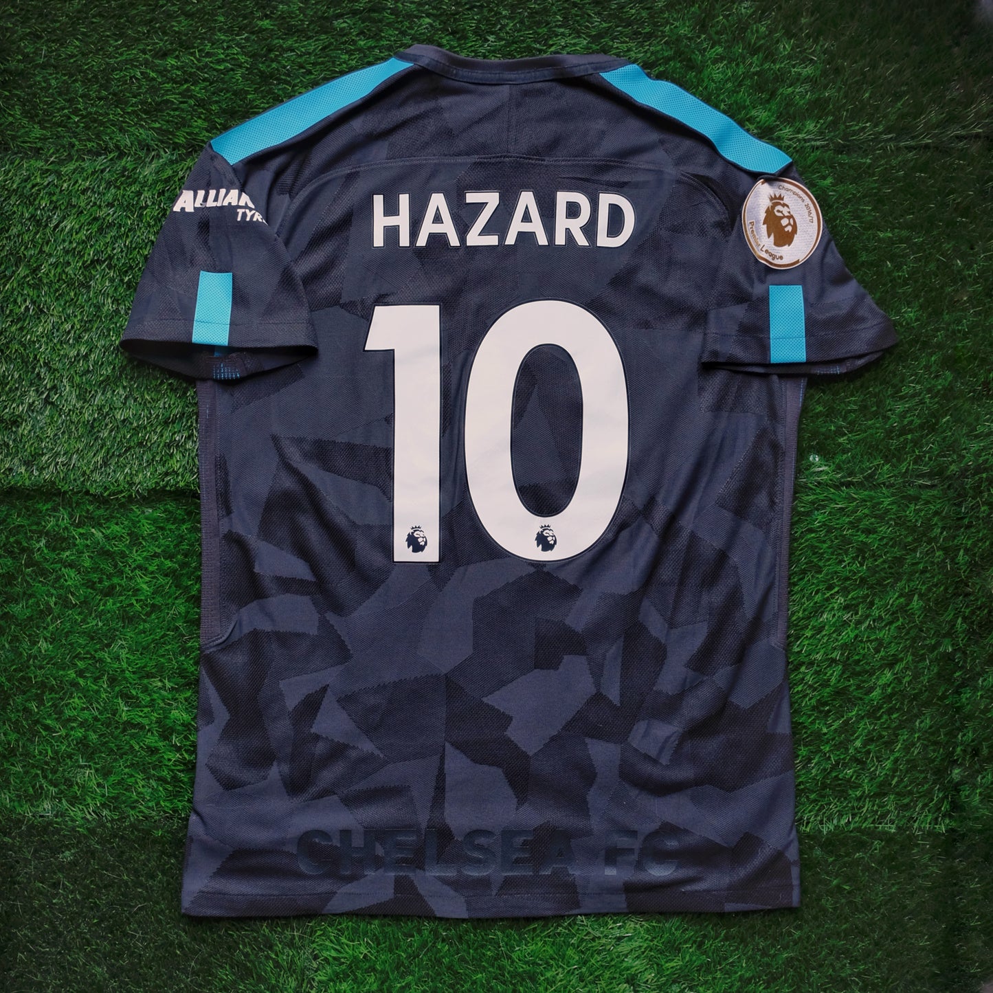 2017/18 Chelsea #10 HAZARD Third Jersey (L)