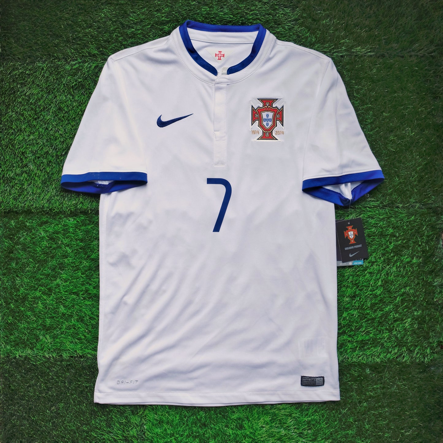 2014/15 Portugal #7 RONALDO Away Jersey (S)