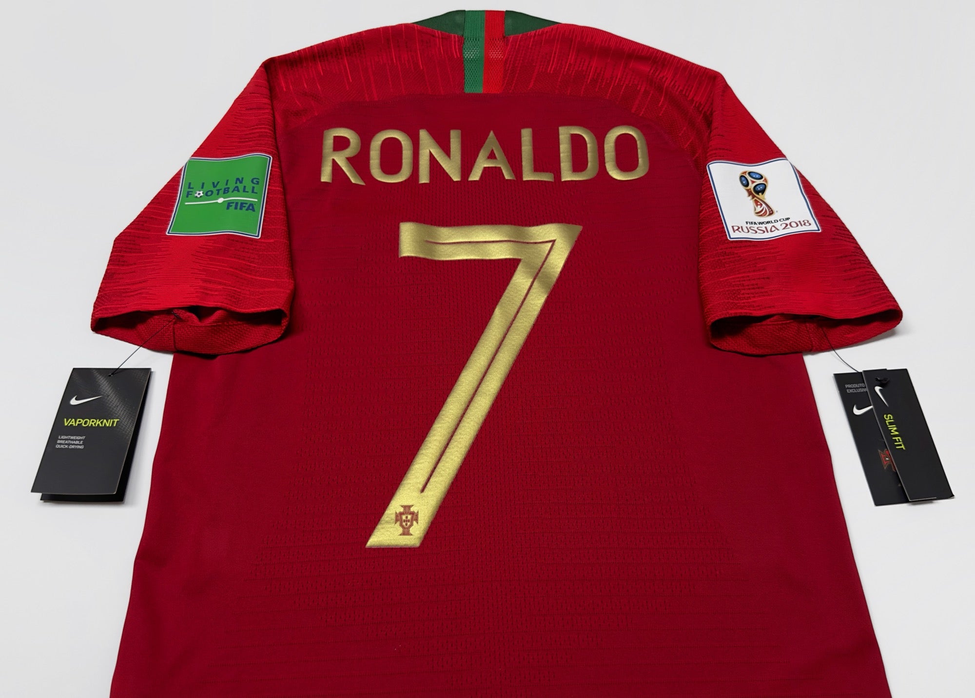 2018/19 Portugal #7 RONALDO Home Jersey (S)