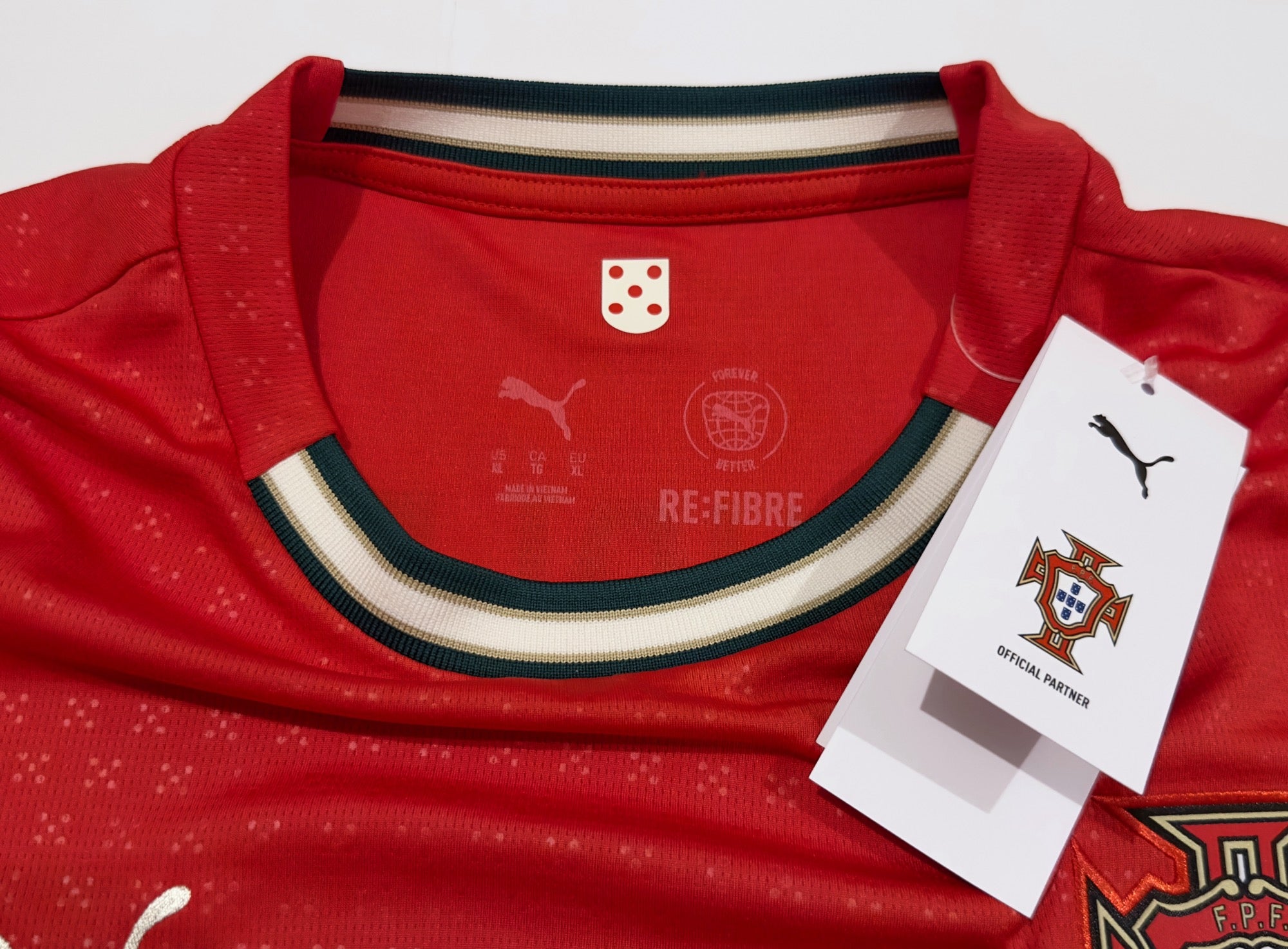 2025/26 Portugal #7 RONALDO Home Jersey (XL) L/S